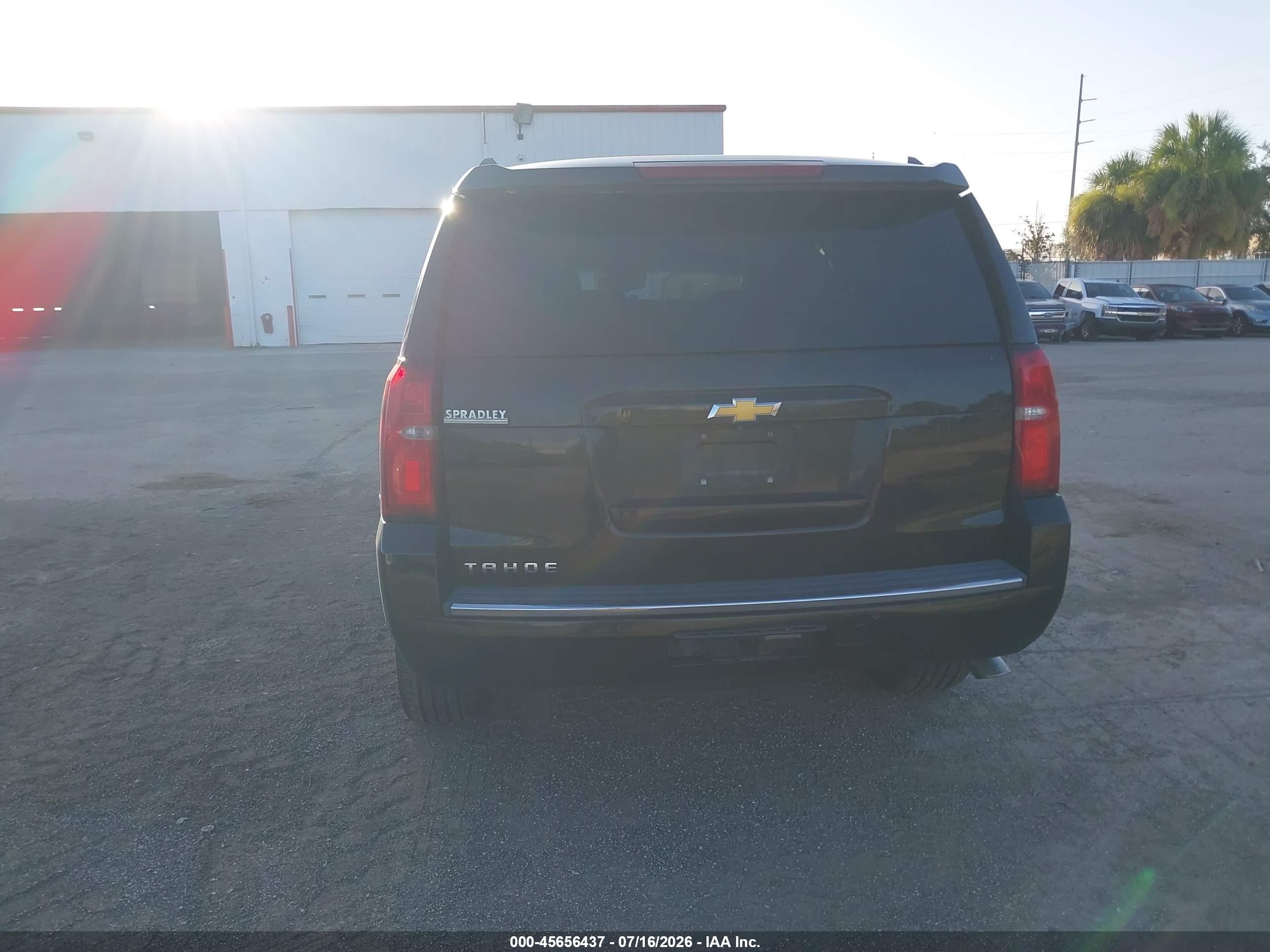 2015 Chevrolet Tahoe Ltz Black vin: 1GNSCCKC5FR271902