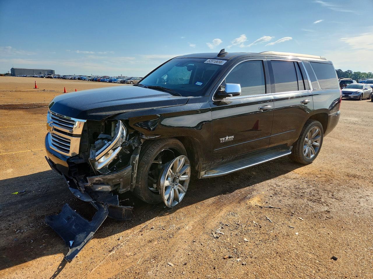 2015 Chevrolet Tahoe C1500 Ltz Black vin: 1GNSCCKC5FR643920