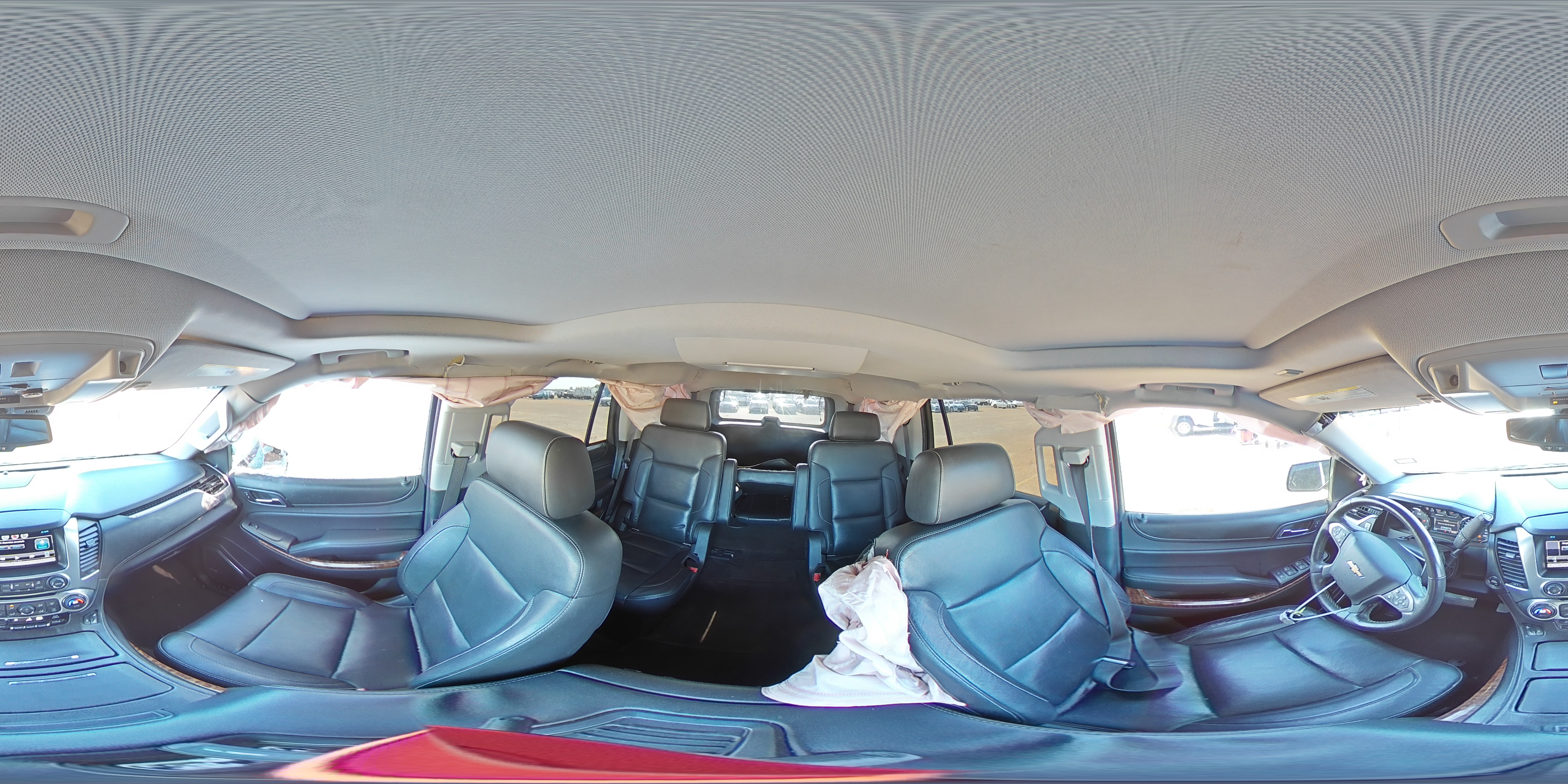 2015 Chevrolet Tahoe C1500 Ltz Black vin: 1GNSCCKC5FR643920