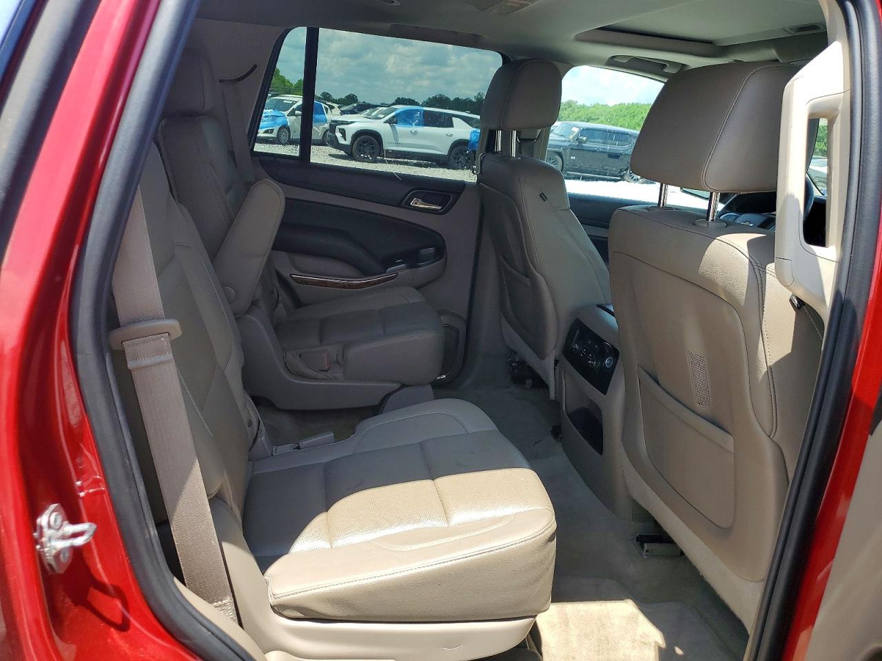 2015 Chevrolet Tahoe C1500 Ltz Red vin: 1GNSCCKC6FR199429