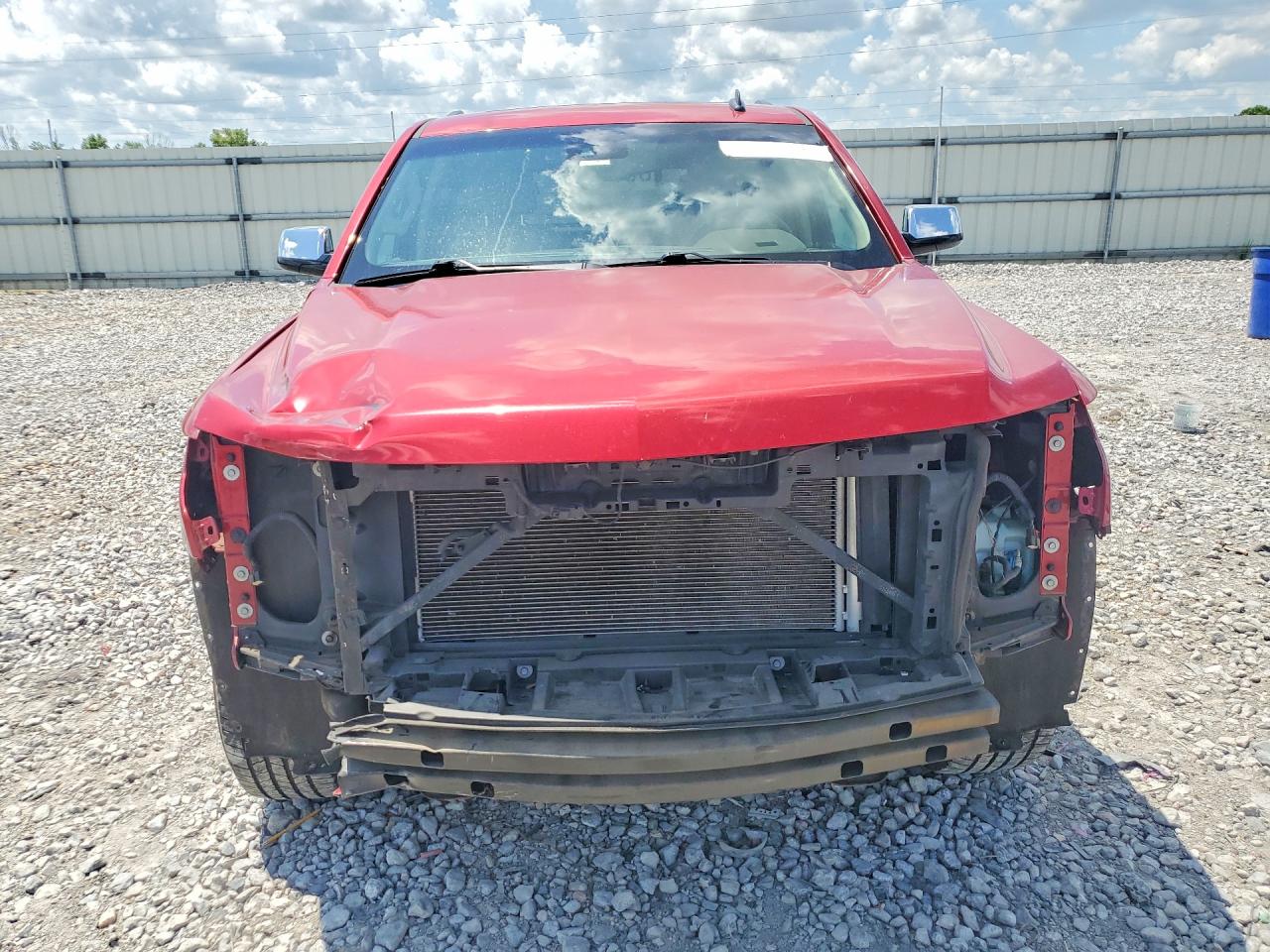 2015 Chevrolet Tahoe C1500 Ltz Red vin: 1GNSCCKC6FR199429