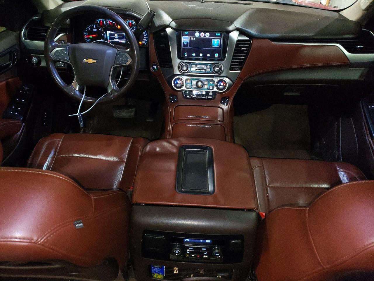 2015 Chevrolet Tahoe C1500 Ltz Red vin: 1GNSCCKC6FR214365