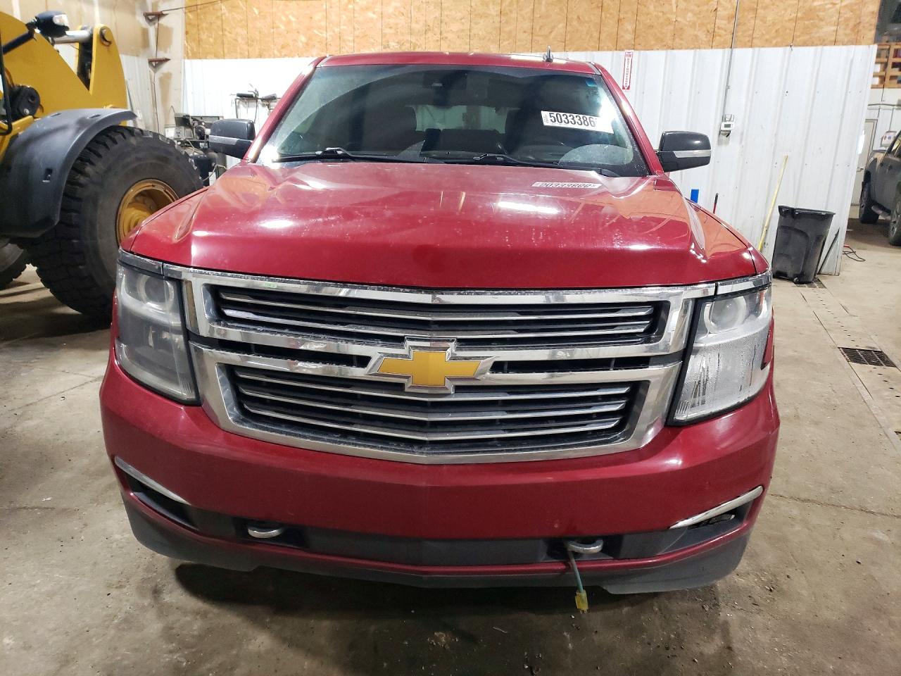 2015 Chevrolet Tahoe C1500 Ltz Red vin: 1GNSCCKC6FR214365