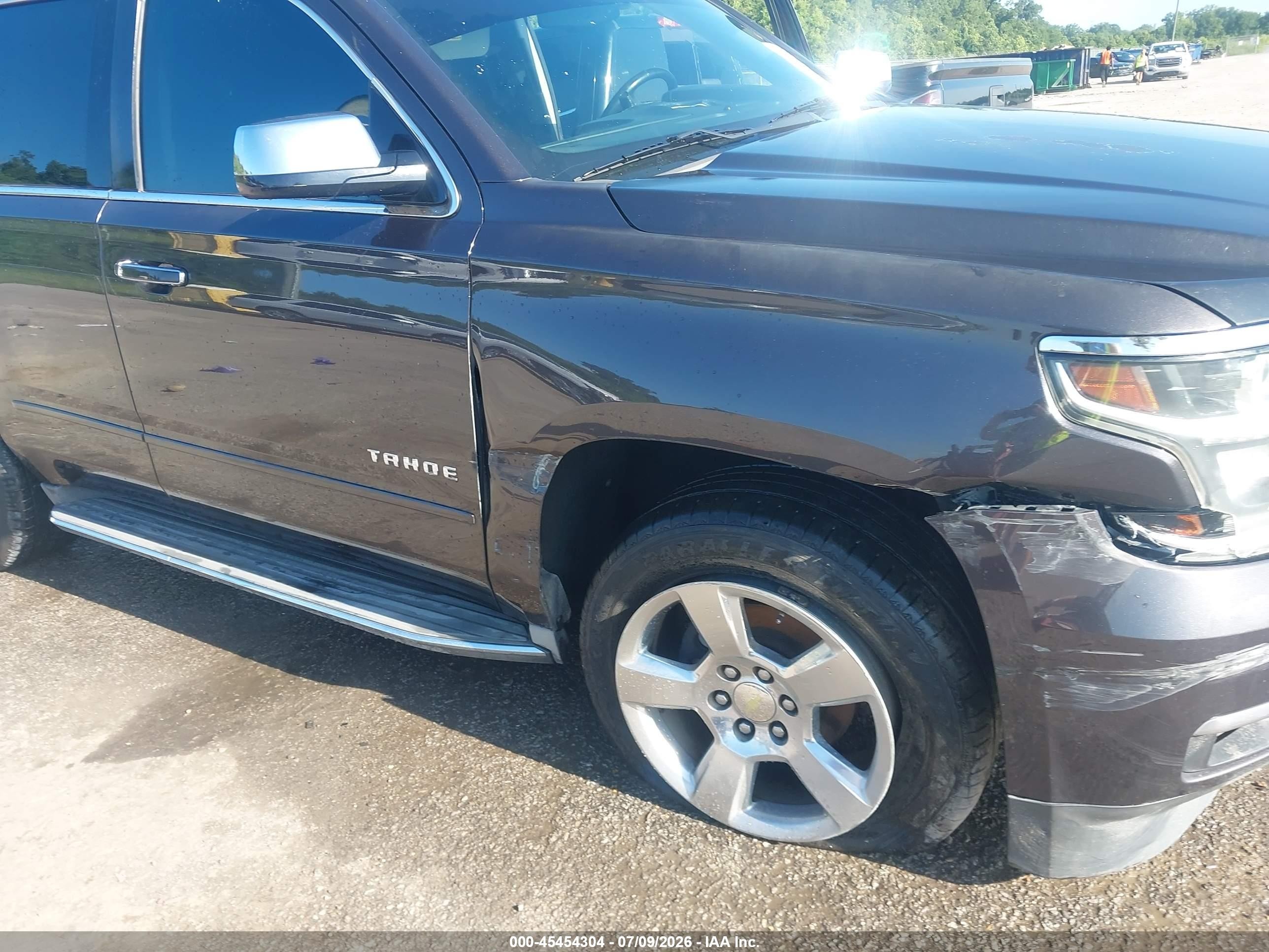 2015 Chevrolet Tahoe Ltz Черный vin: 1GNSCCKC7FR159103
