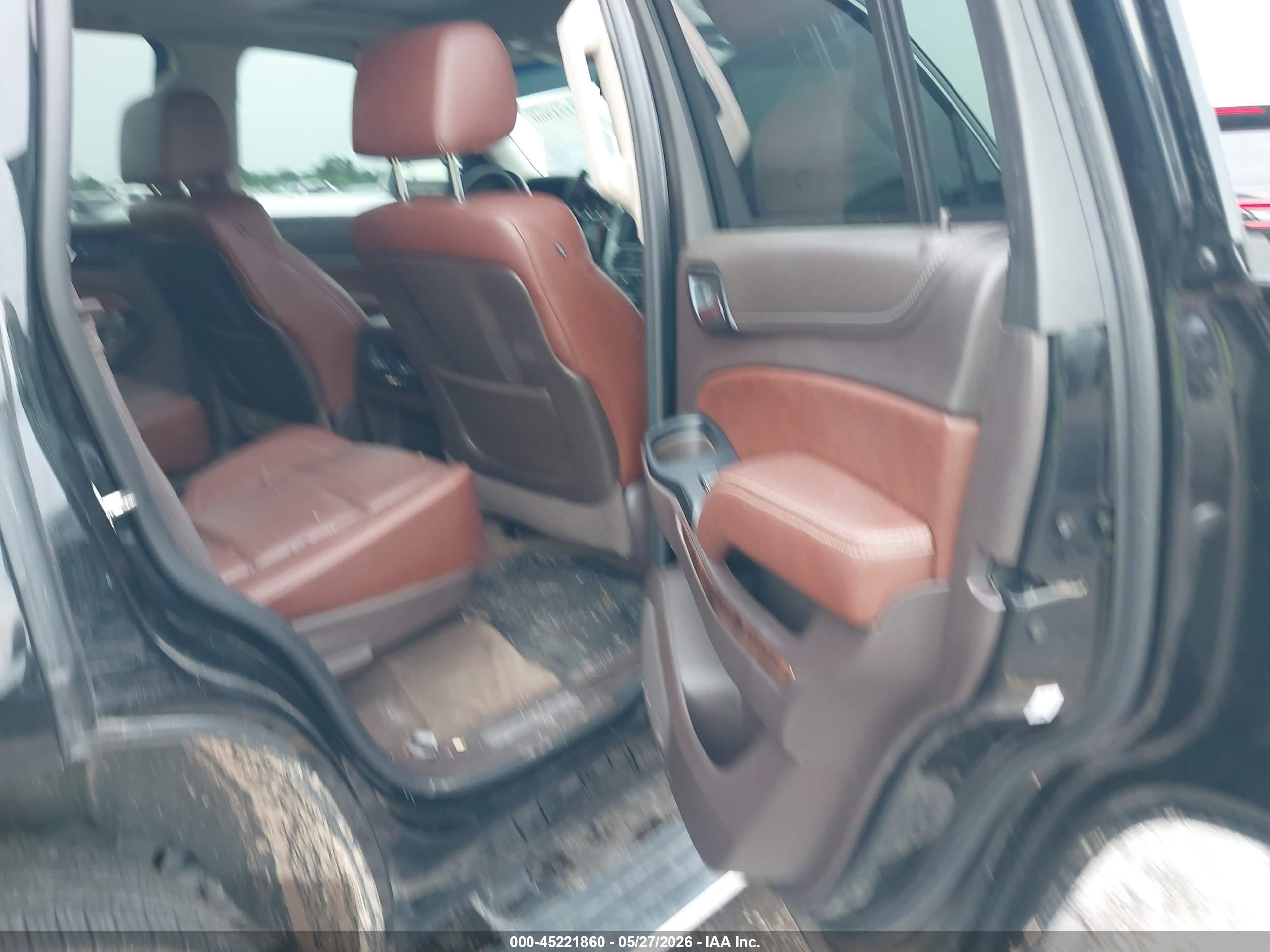2015 Chevrolet Tahoe Ltz Black vin: 1GNSCCKC9FR153982