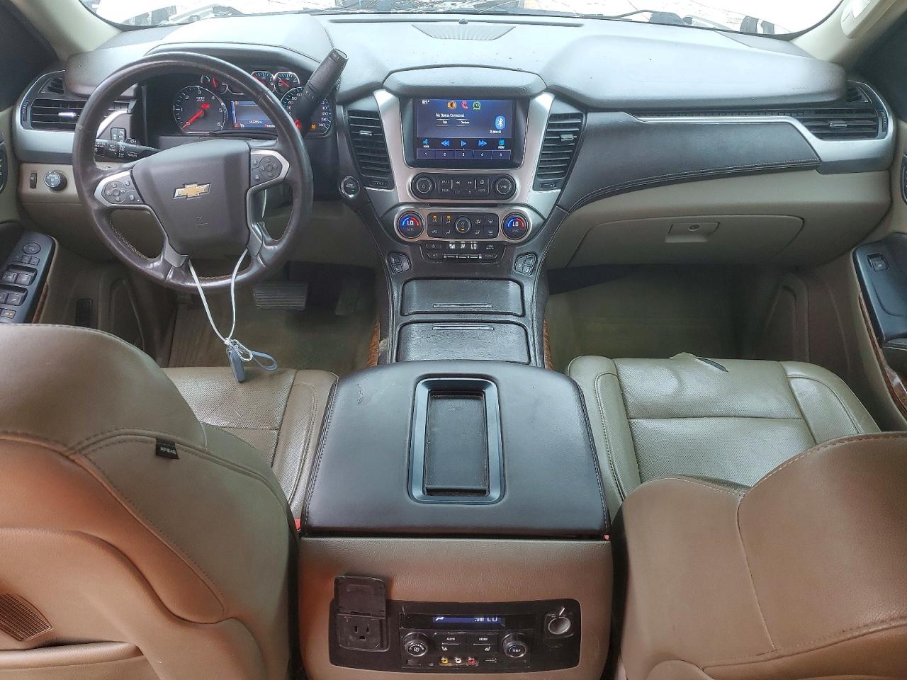 2015 Chevrolet Tahoe C1500 Ltz Tan vin: 1GNSCCKC9FR183970
