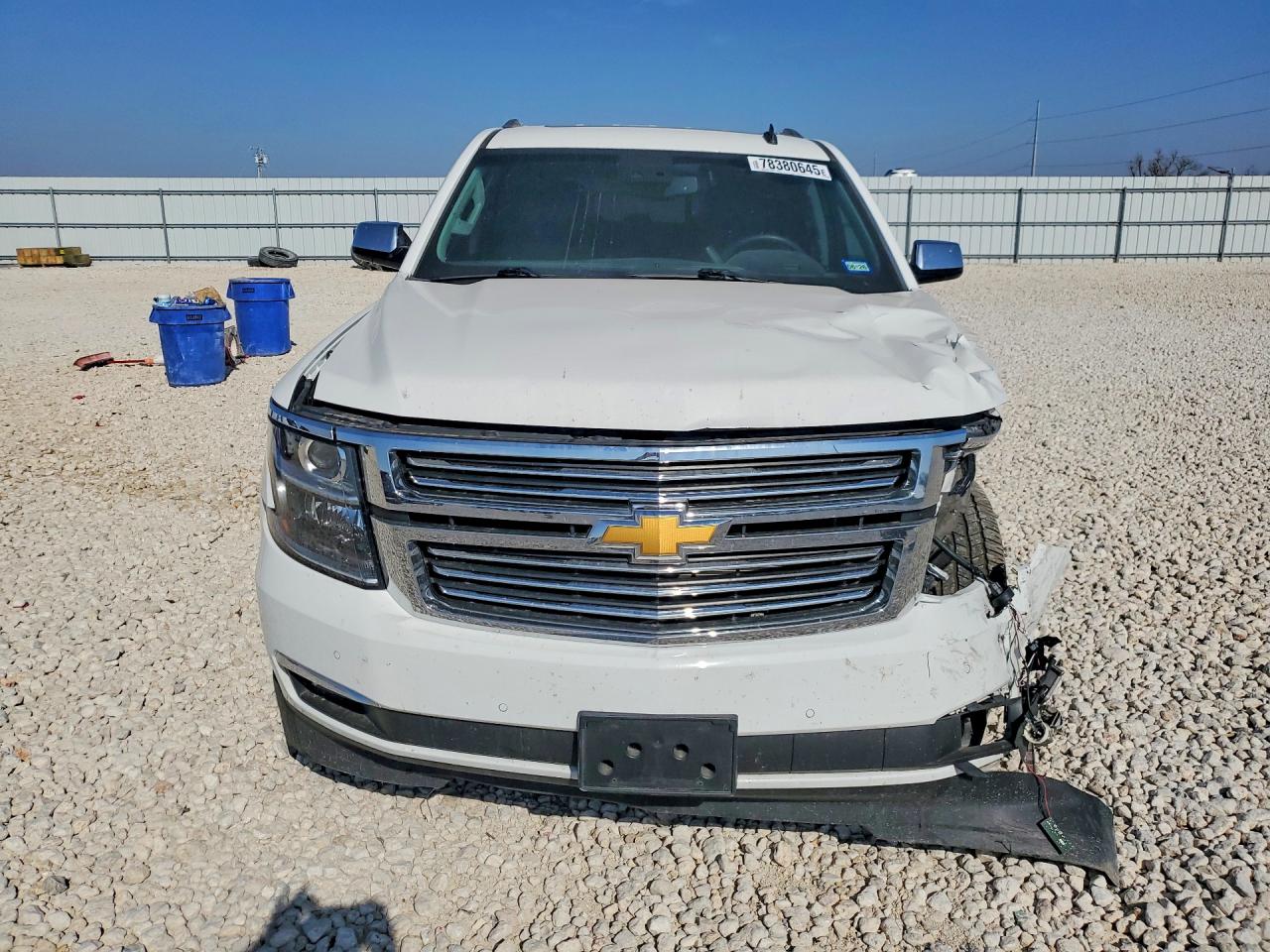2015 Chevrolet Tahoe C1500 Ltz Белый vin: 1GNSCCKC9FR217874