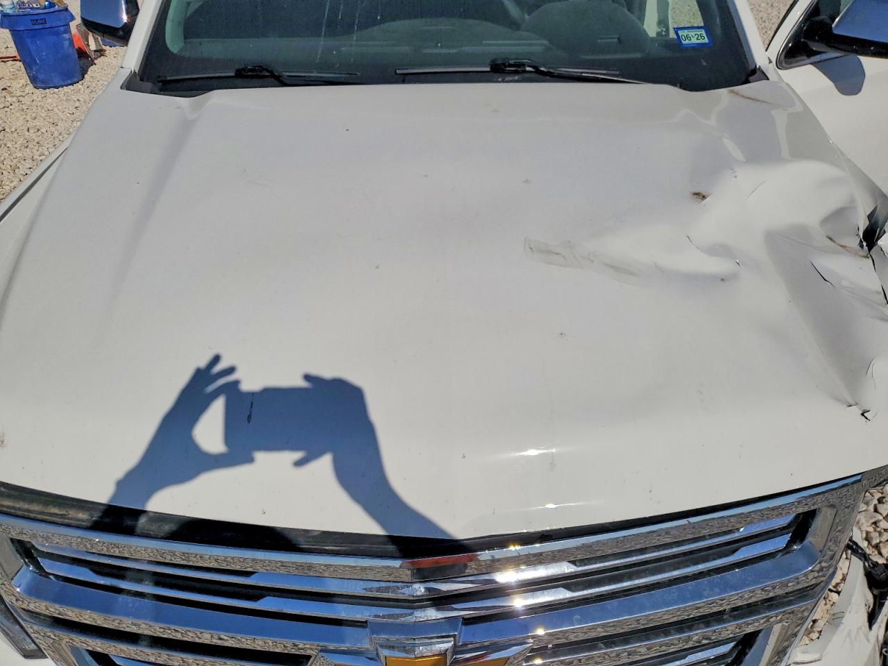 2015 Chevrolet Tahoe C1500 Ltz Белый vin: 1GNSCCKC9FR217874