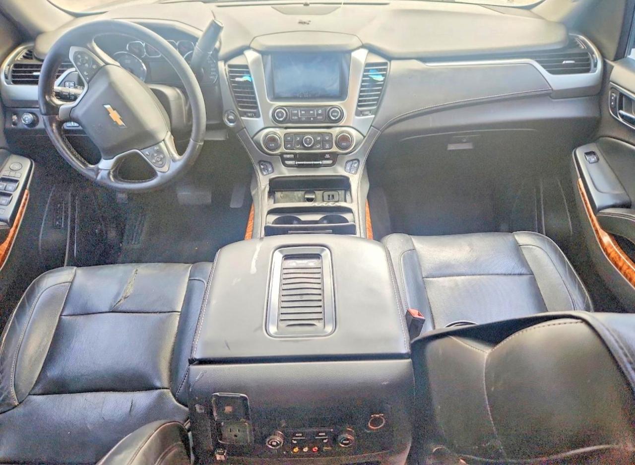 2015 Chevrolet Tahoe C1500 Ltz Gray vin: 1GNSCCKC9FR730249