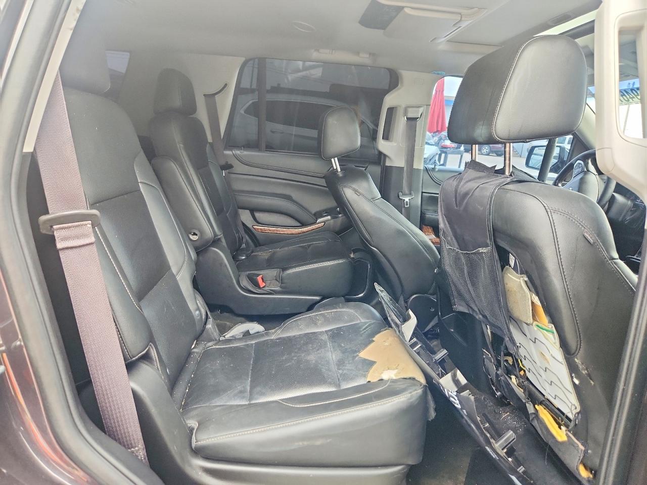 2015 Chevrolet Tahoe C1500 Ltz Gray vin: 1GNSCCKC9FR730249