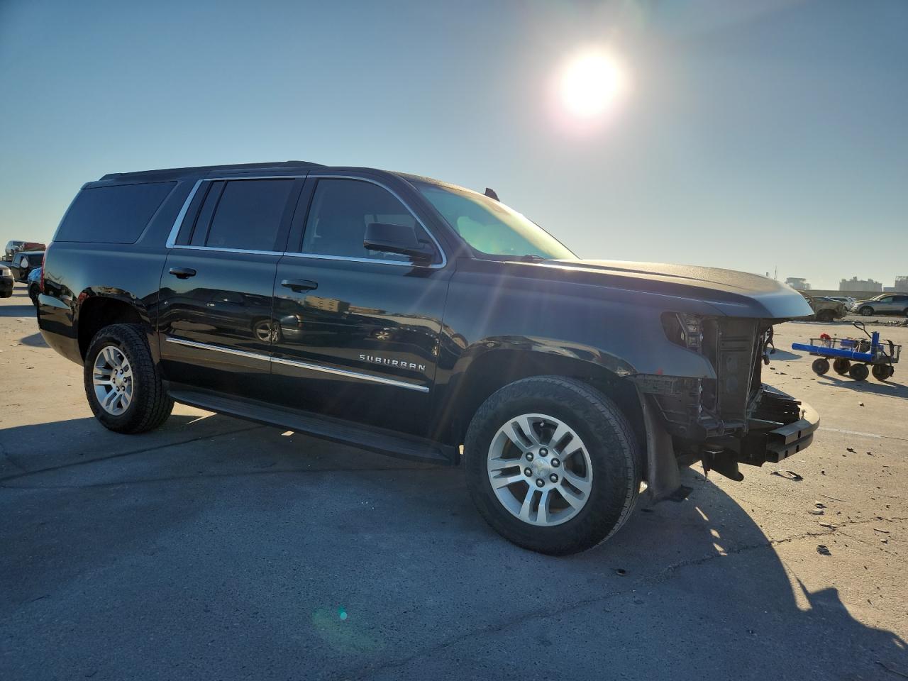 2020 Chevrolet Suburban C1500 Ls Черный vin: 1GNSCGKC8LR221921