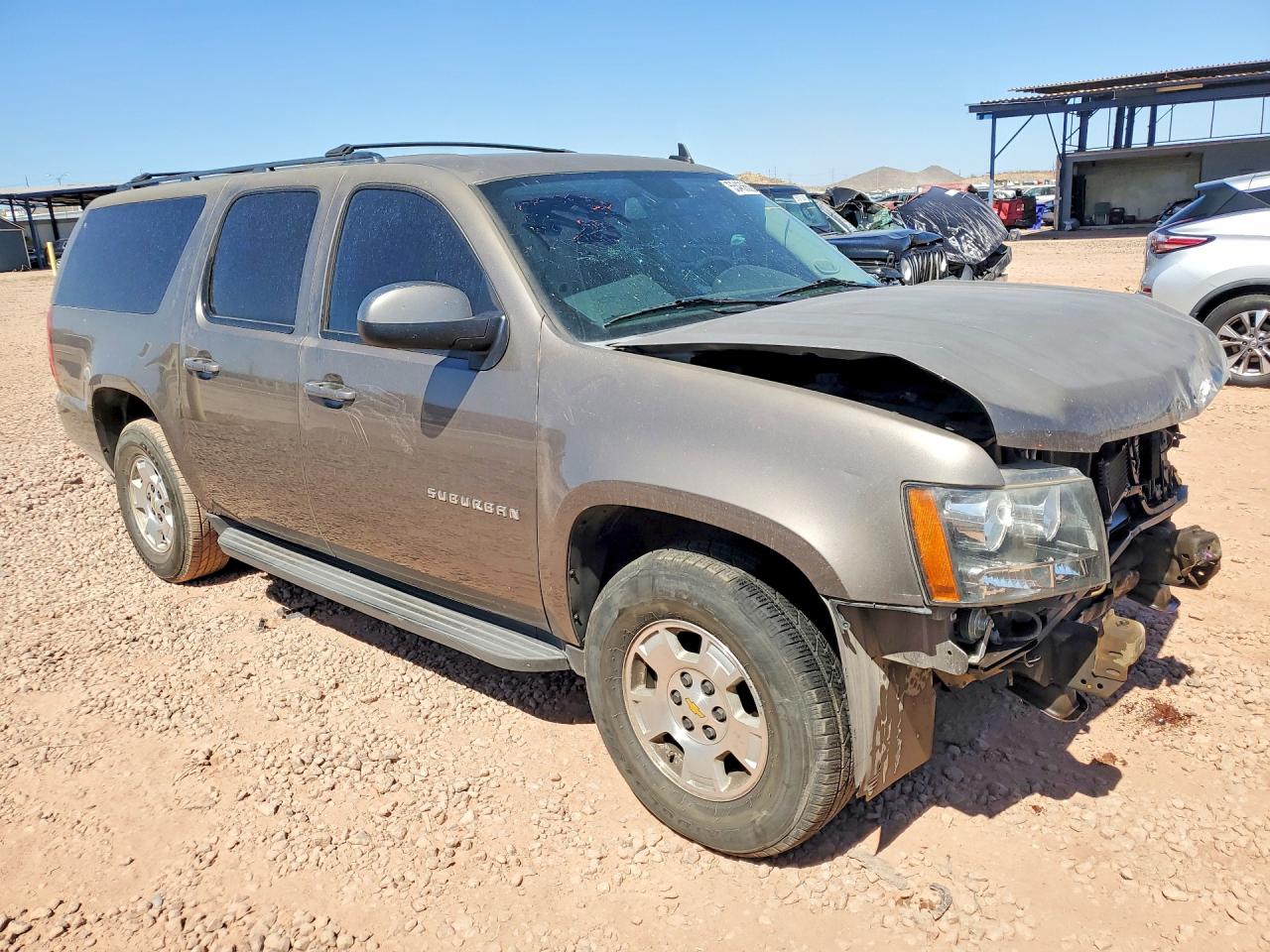 2013 Chevrolet Suburban C1500 Ls Brown vin: 1GNSCHE05DR357478