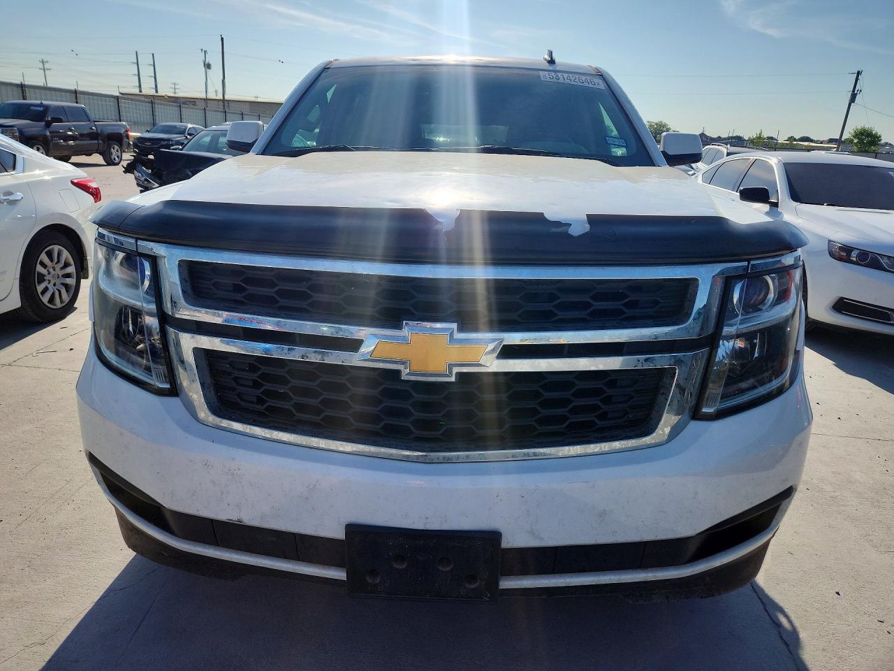 2015 Chevrolet Suburban C1500 Ls White vin: 1GNSCHEC5FR247561