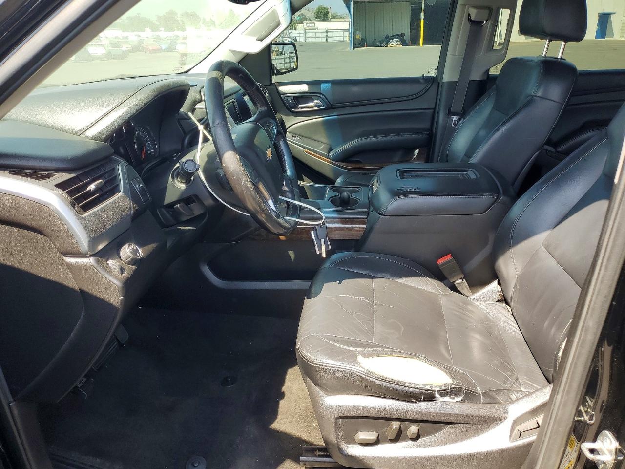 2015 Chevrolet Suburban C1500 Ls Black vin: 1GNSCHKC0FR156816