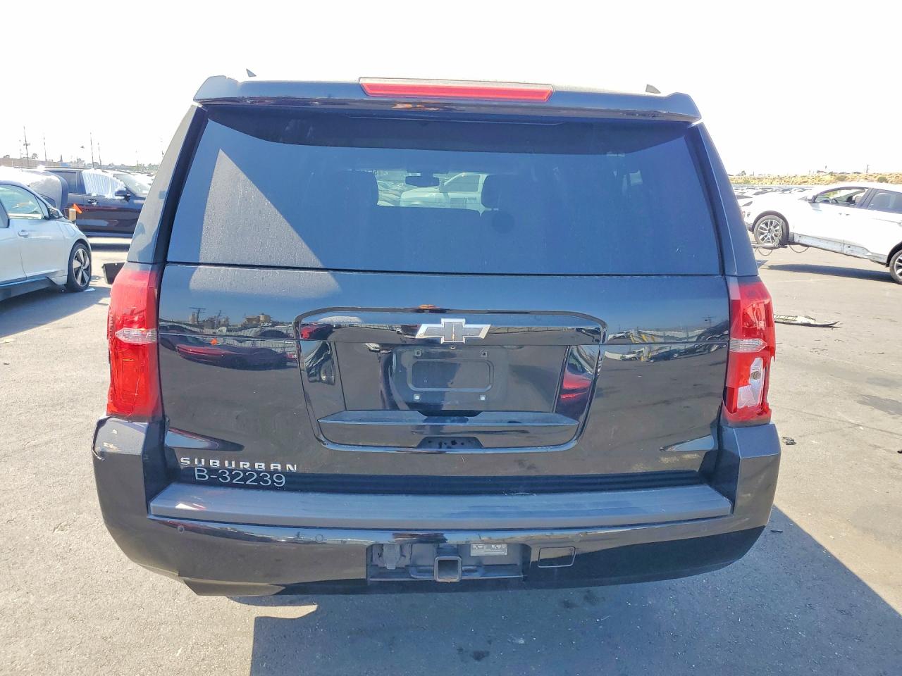 2015 Chevrolet Suburban C1500 Ls Black vin: 1GNSCHKC0FR156816