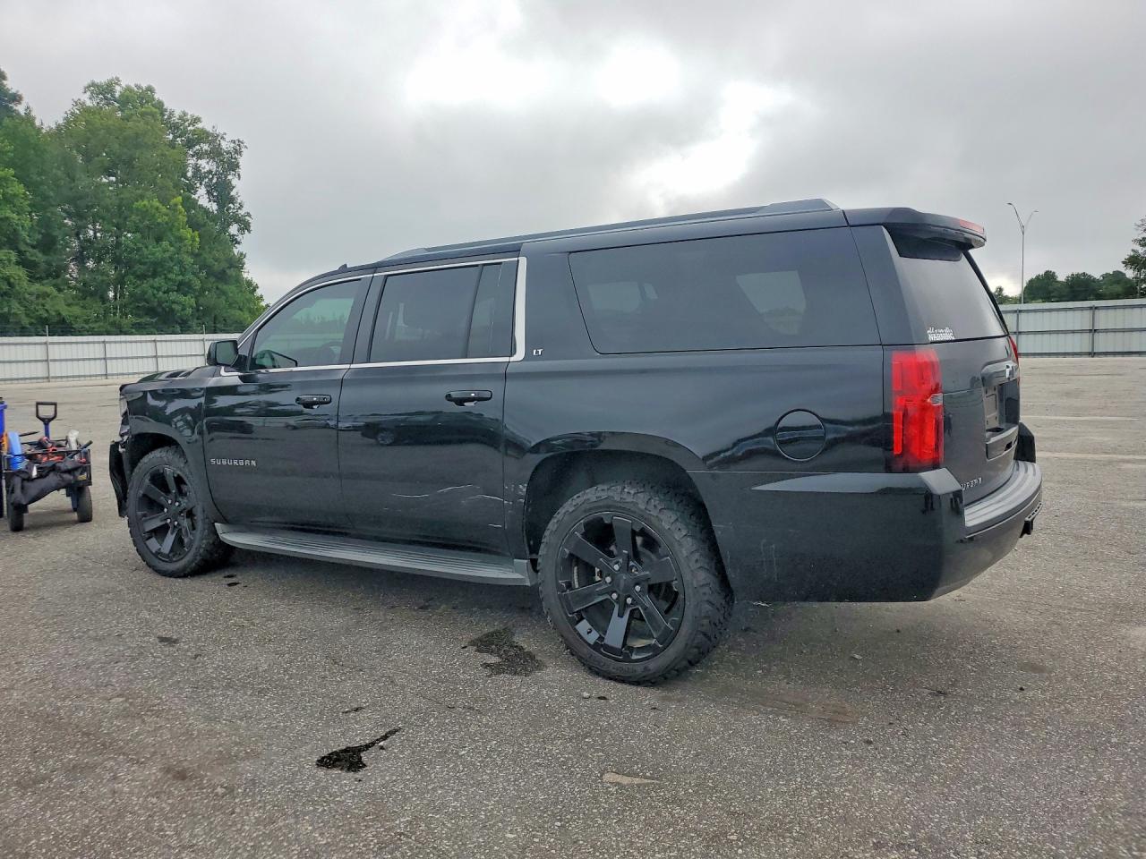 2016 Chevrolet Suburban C1500 Lt Black vin: 1GNSCHKC5GR293011
