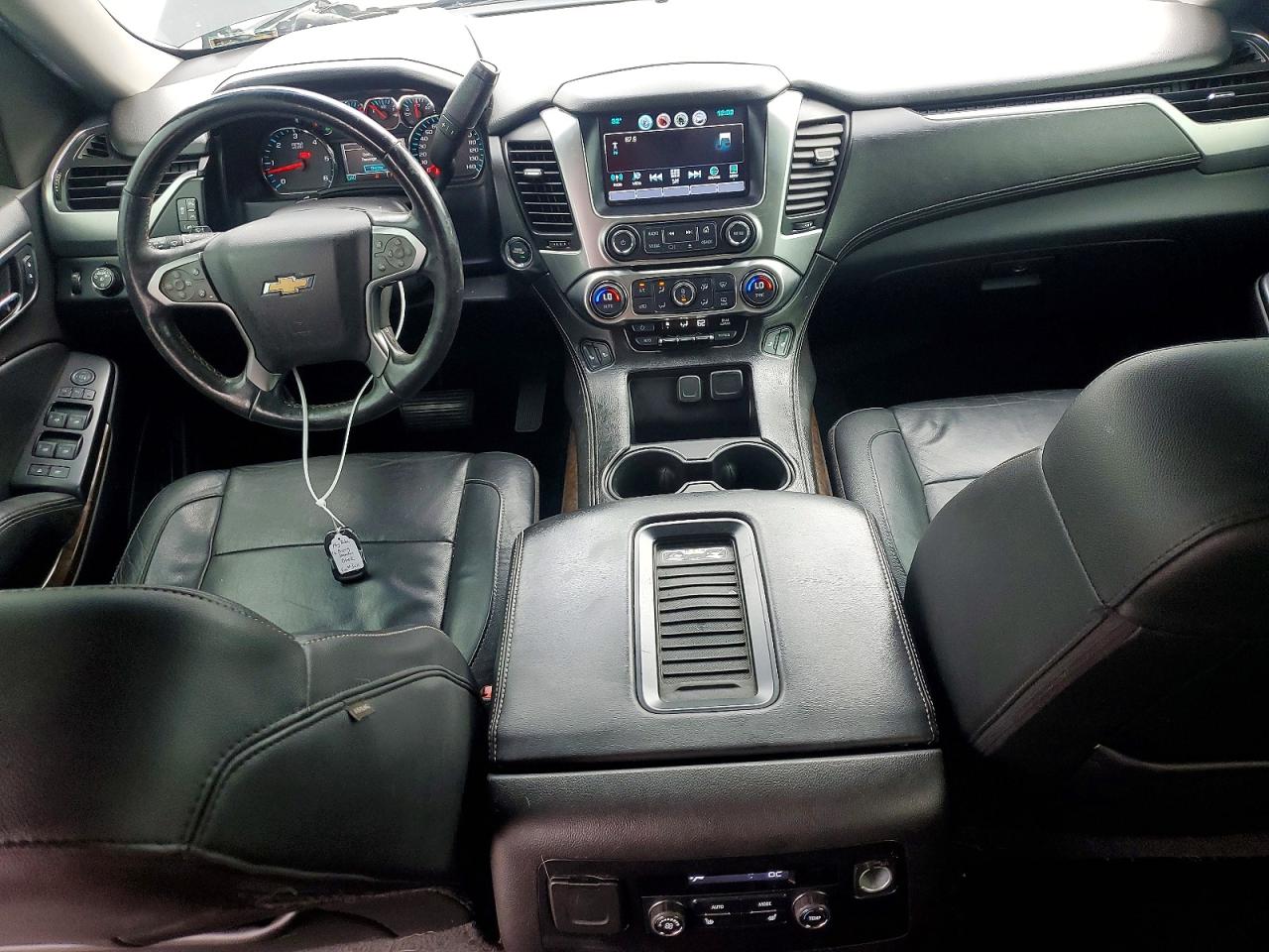 2016 Chevrolet Suburban C1500 Lt Black vin: 1GNSCHKC5GR293011