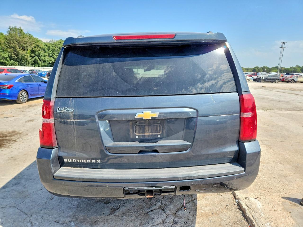 2020 Chevrolet Suburban C1500 Lt Серый vin: 1GNSCHKC8LR153450