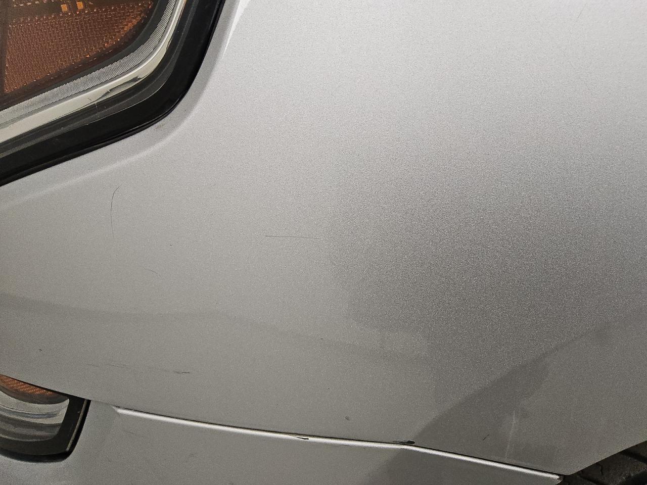 2015 Chevrolet Suburban C1500 Ls Silver vin: 1GNSCHKCXFR138517 Damage: Left Front Fender, Heavy Scratch, 1/2 To 1 Inch