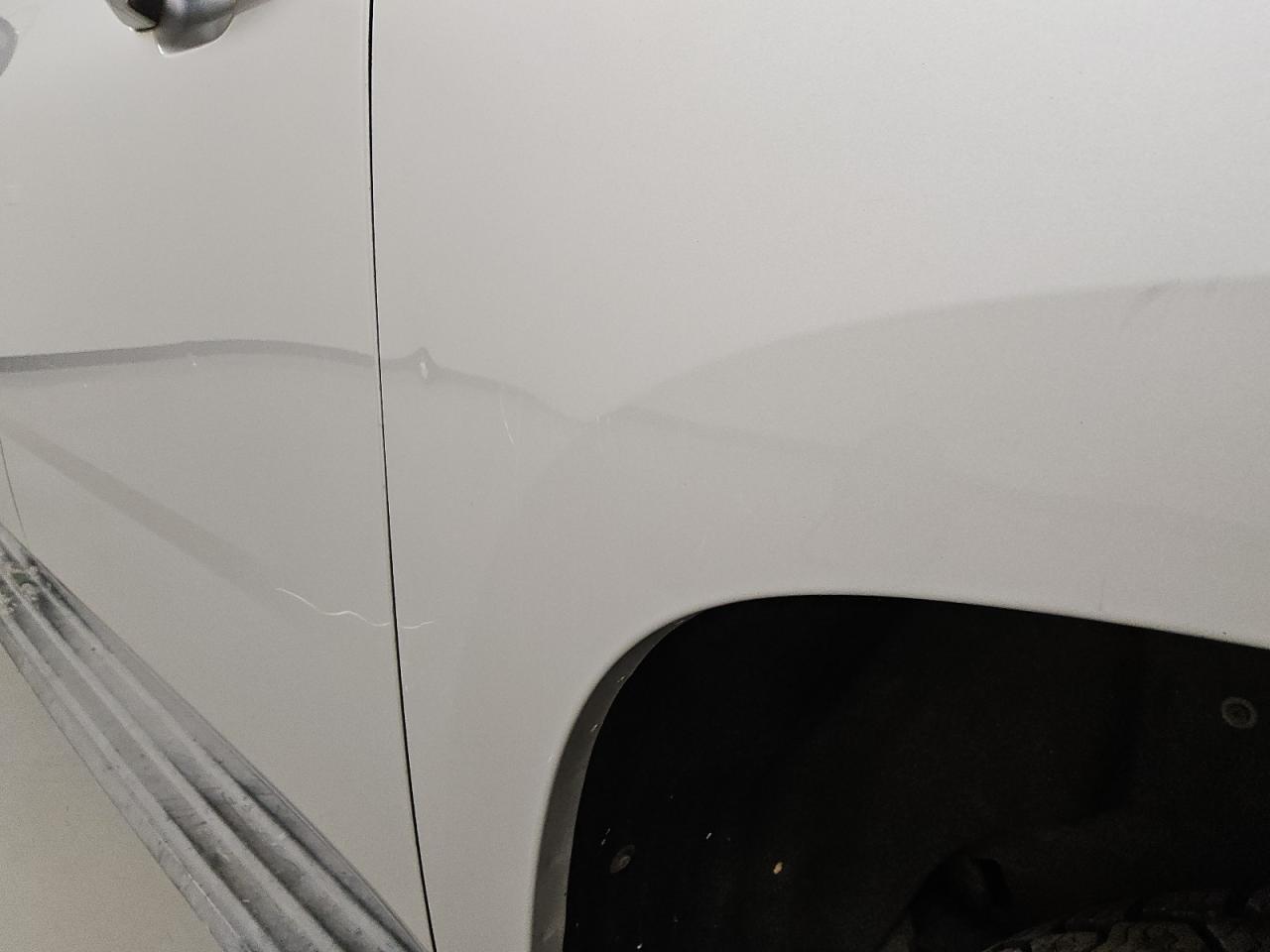 2015 Chevrolet Suburban C1500 Ls Silver vin: 1GNSCHKCXFR138517 Damage: Left Qtr Panel, Dent(S) W/ Paint Dmg, 1 To 2 Inches