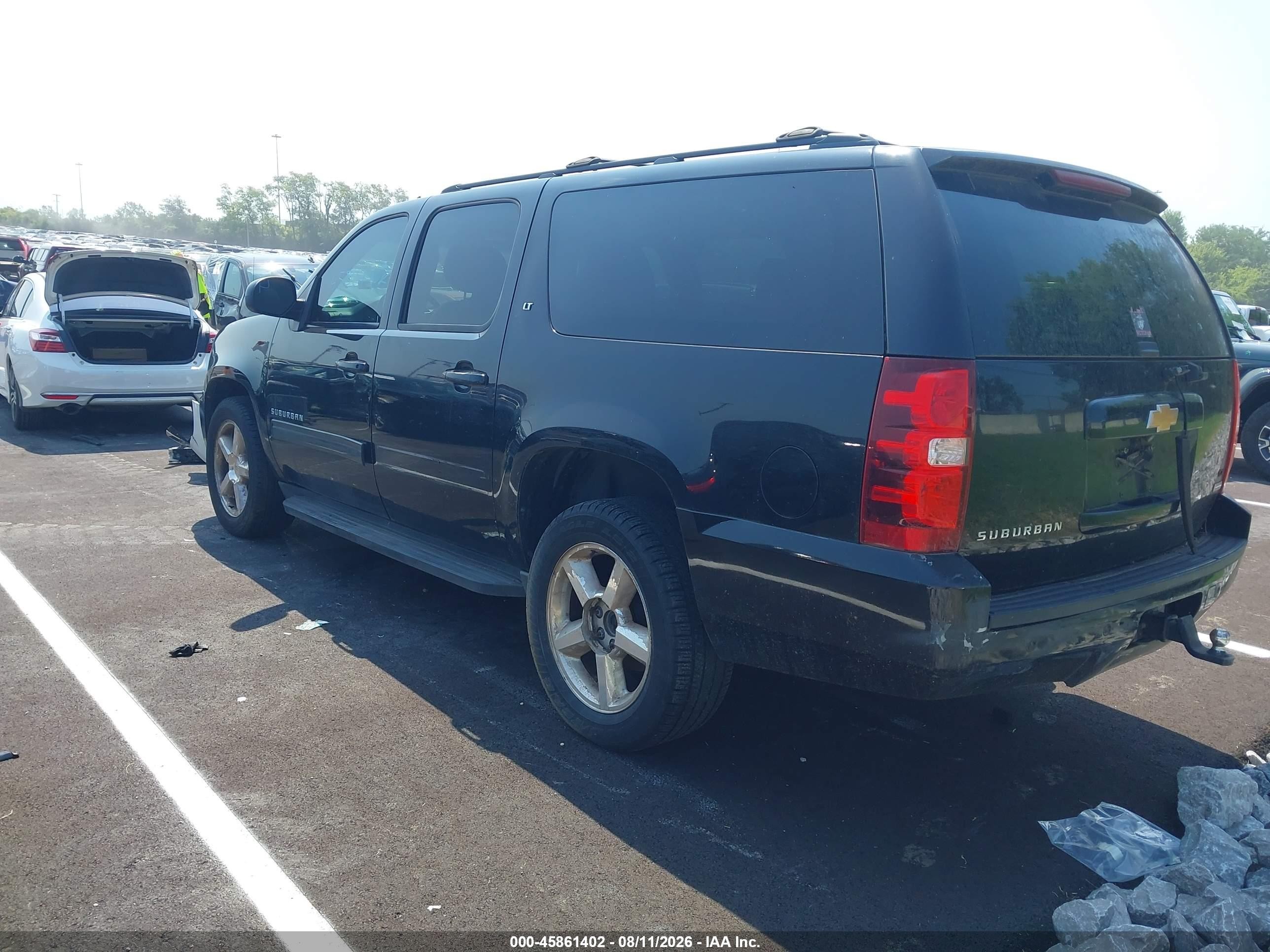 2012 Chevrolet Suburban Lt Черный vin: 1GNSCJE00CR205484