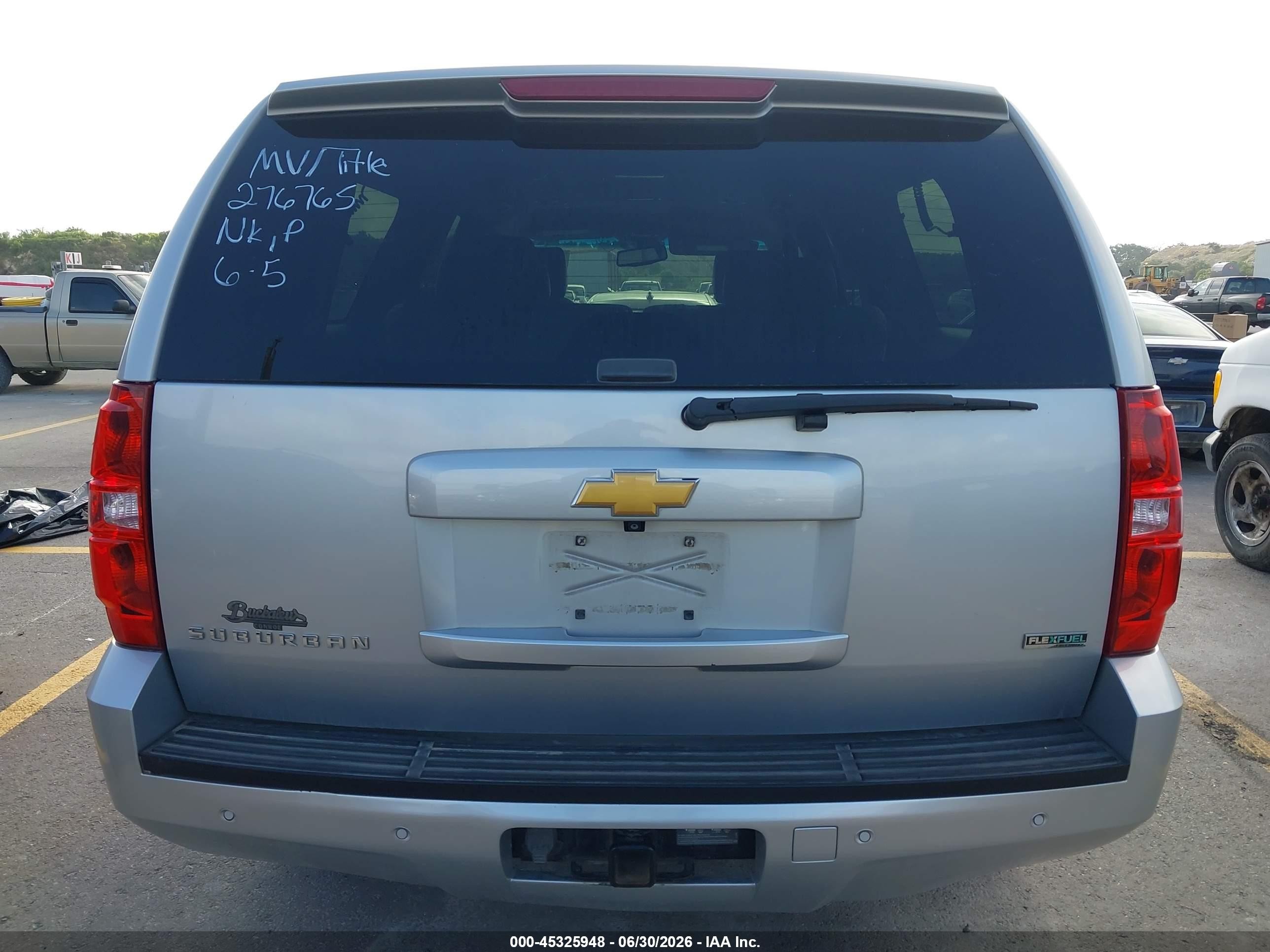 2012 Chevrolet Suburban 1500 Lt Silver vin: 1GNSCJE00CR276765