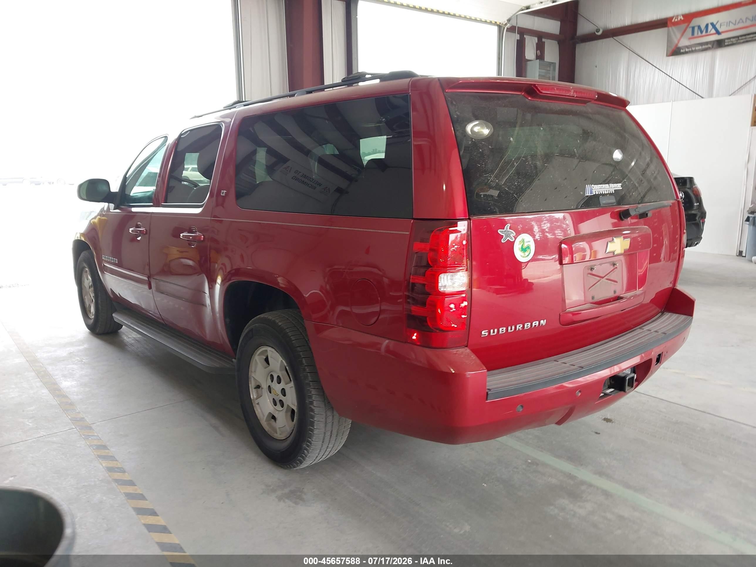 2013 Chevrolet Suburban Lt Red vin: 1GNSCJE01DR287176