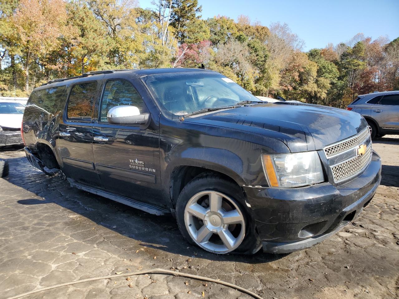 2014 Chevrolet Suburban C1500 Lt Black vin: 1GNSCJE01ER139059