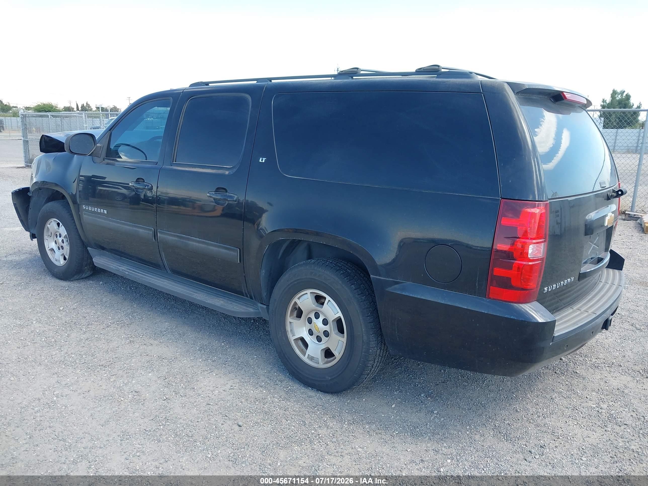 2012 Chevrolet Suburban Lt Black vin: 1GNSCJE02CR268960
