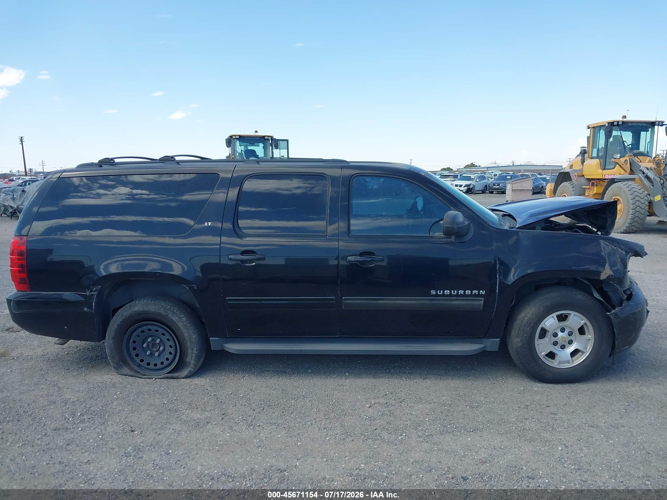 2012 Chevrolet Suburban Lt Black vin: 1GNSCJE02CR268960