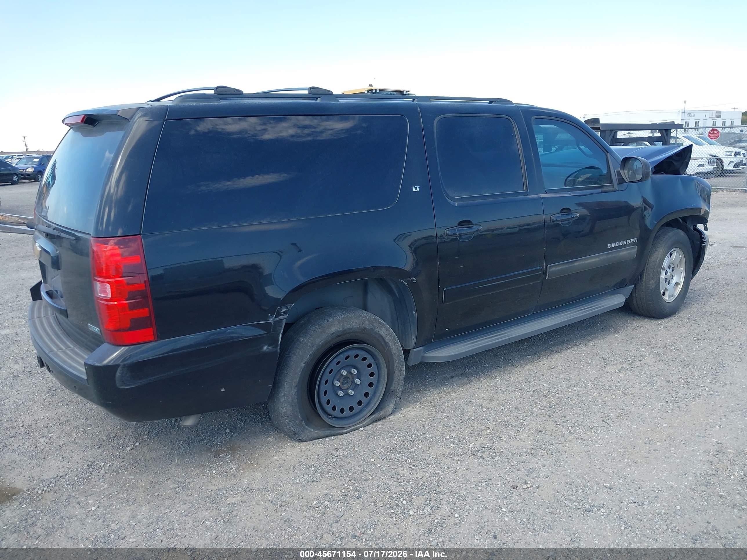 2012 Chevrolet Suburban Lt Black vin: 1GNSCJE02CR268960