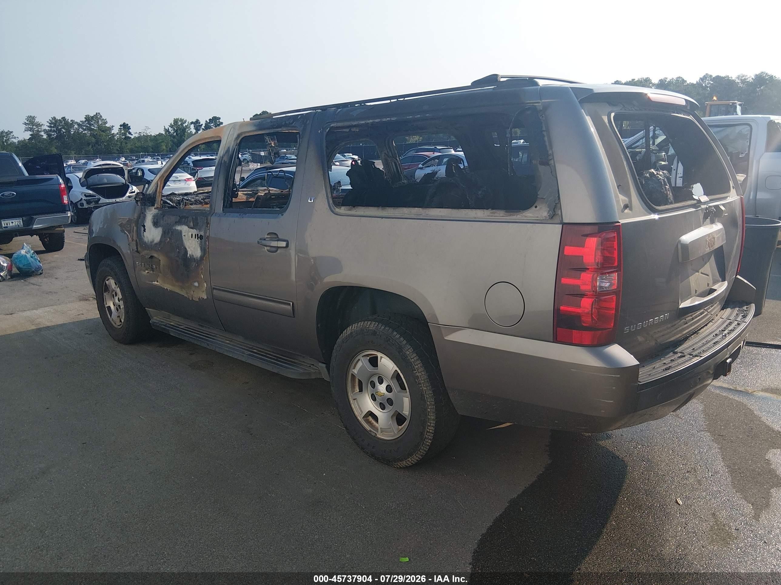 2013 Chevrolet Suburban Lt Gray vin: 1GNSCJE02DR289583