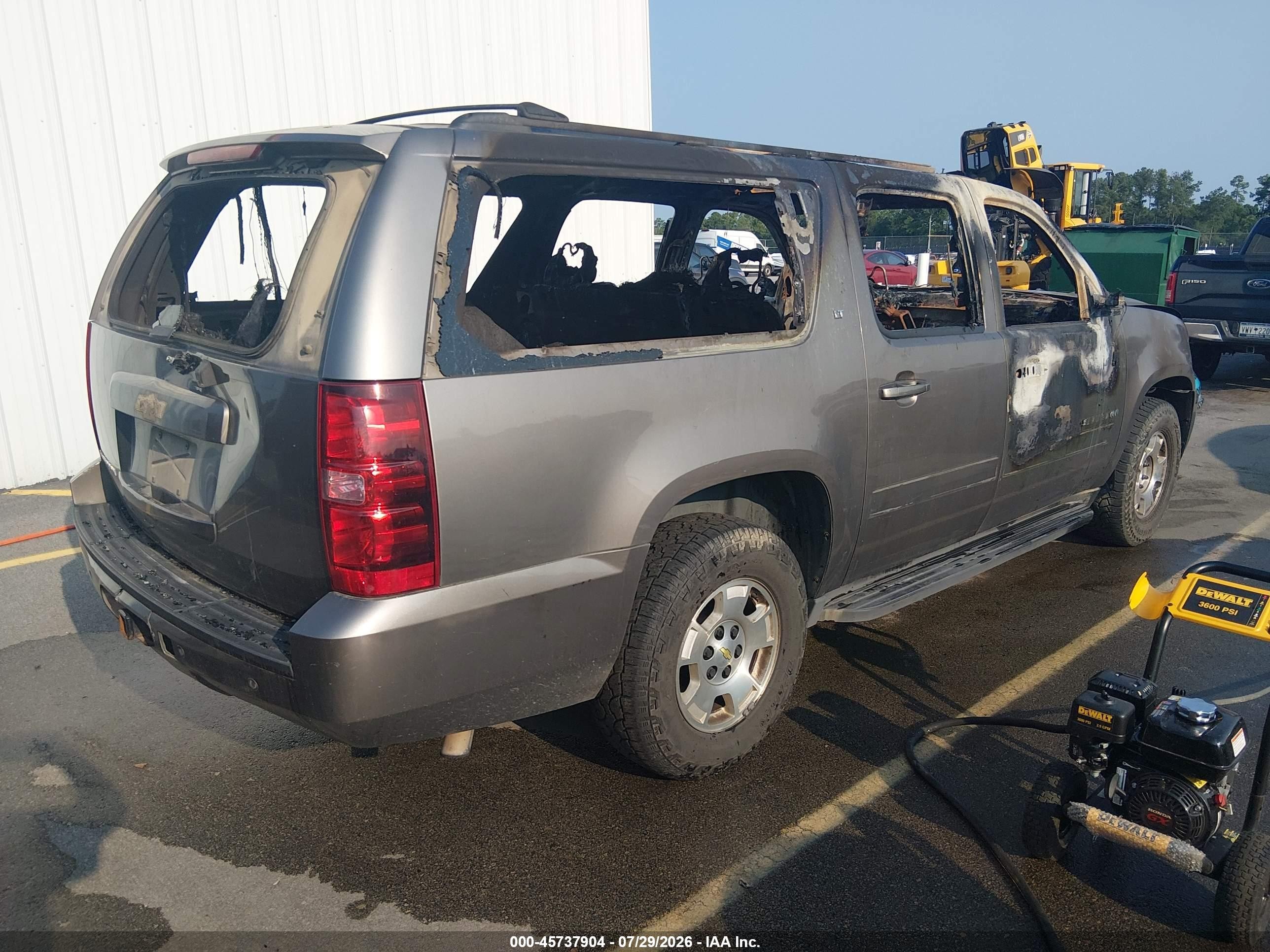 2013 Chevrolet Suburban Lt Gray vin: 1GNSCJE02DR289583