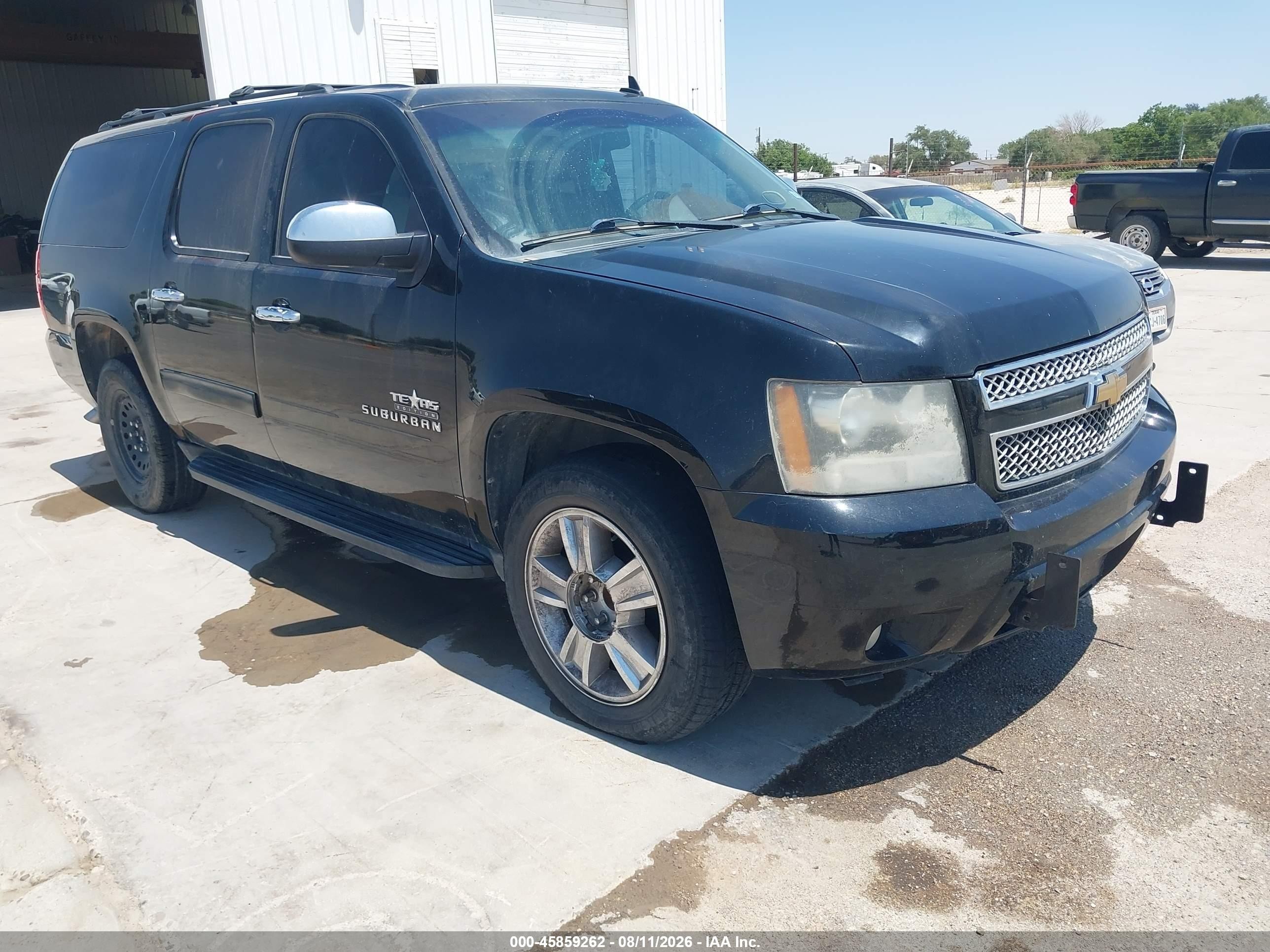 2011 Chevrolet Suburban 1500 Lt1 Black vin: 1GNSCJE05BR325330