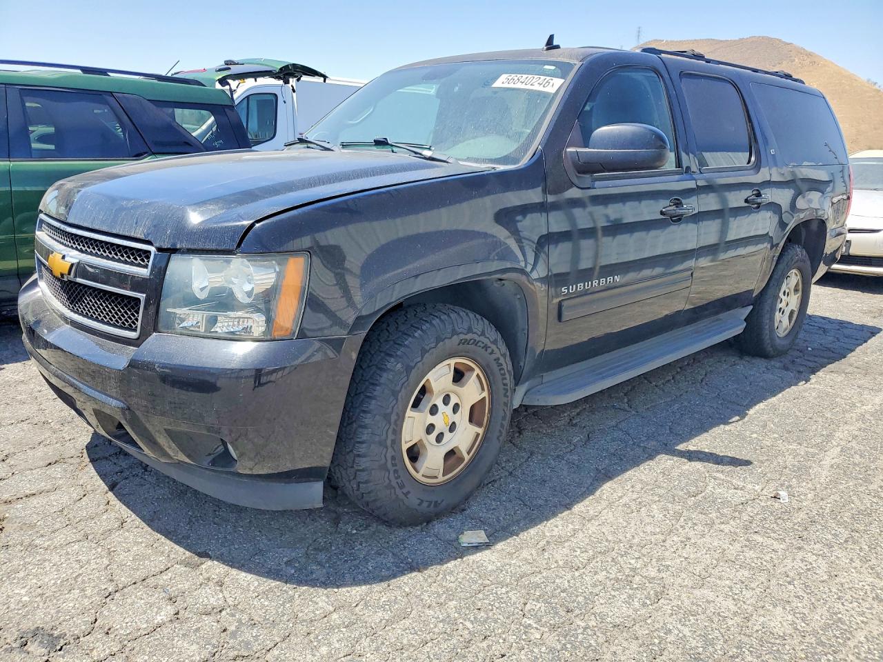 2011 Chevrolet Suburban C1500 Lt Black vin: 1GNSCJE05BR359736