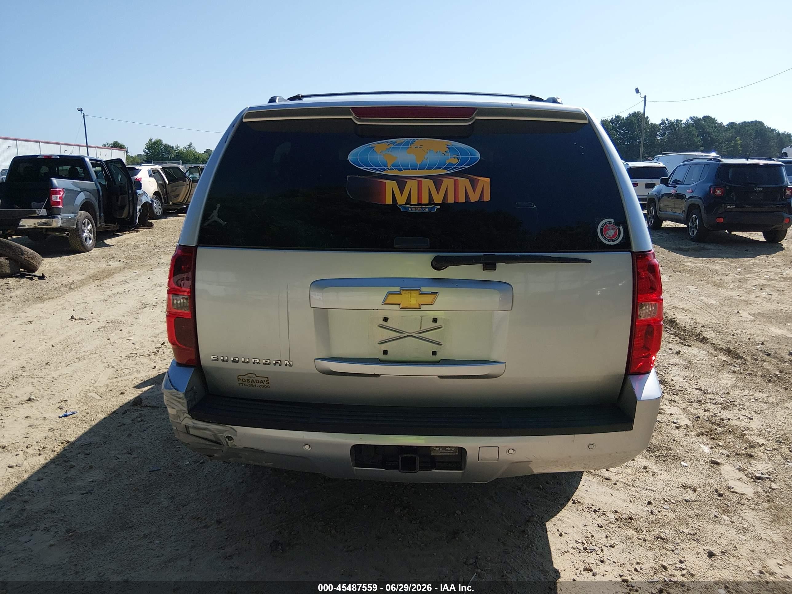 2013 Chevrolet Suburban Lt Silver vin: 1GNSCJE06DR141937