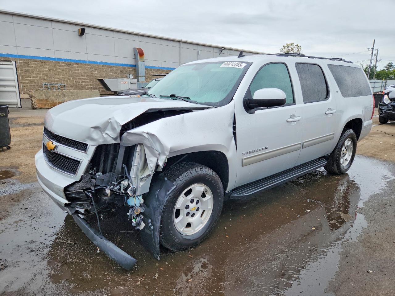 2014 Chevrolet Suburban C1500 Lt Silver vin: 1GNSCJE06ER197569
