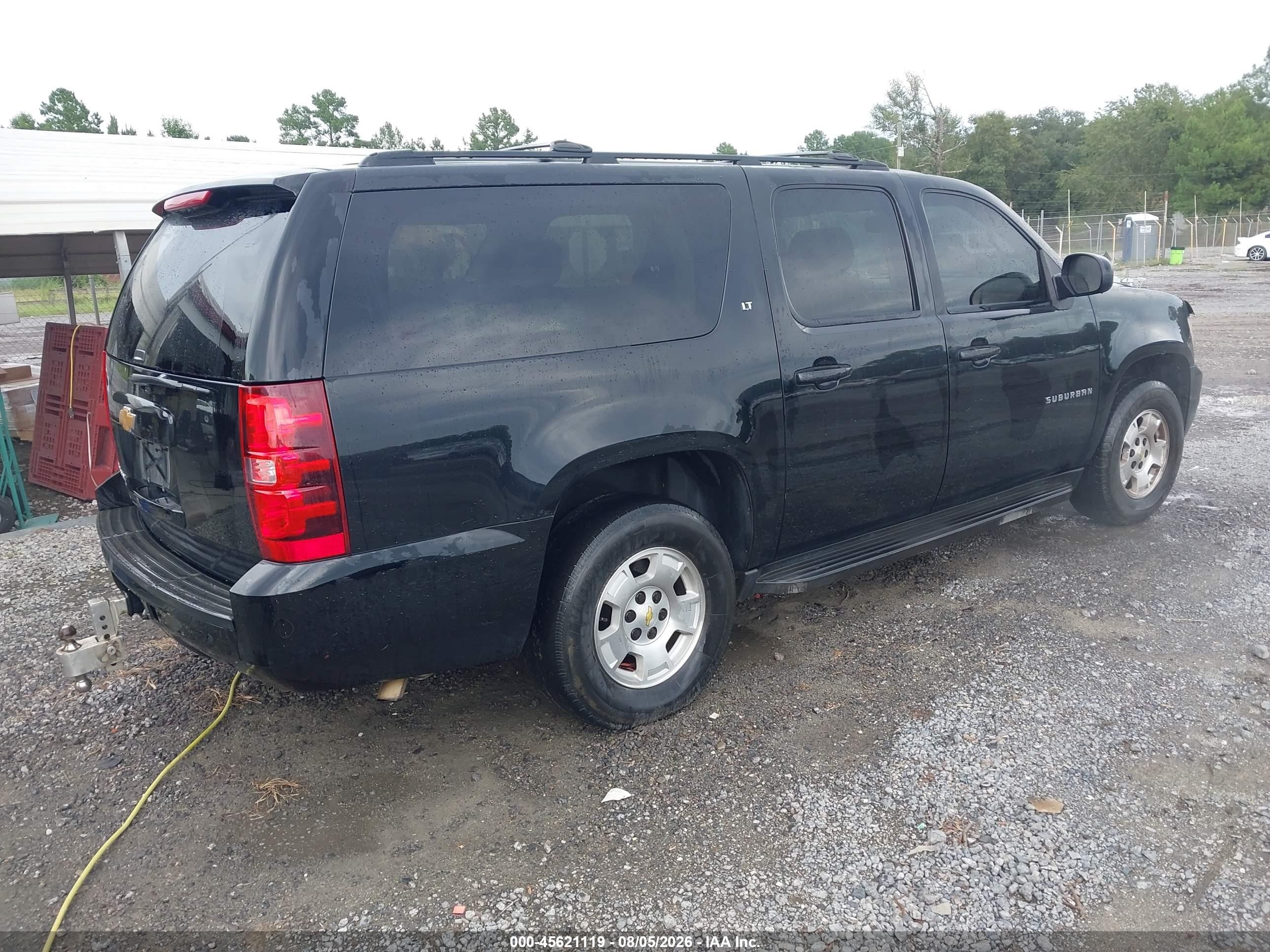 2014 Chevrolet Suburban Lt Black vin: 1GNSCJE06ER233129