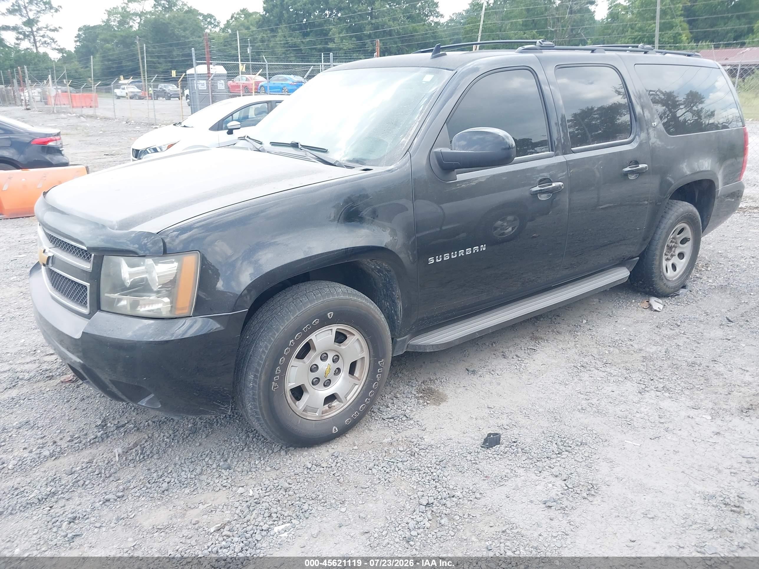 2014 Chevrolet Suburban Lt Black vin: 1GNSCJE06ER233129