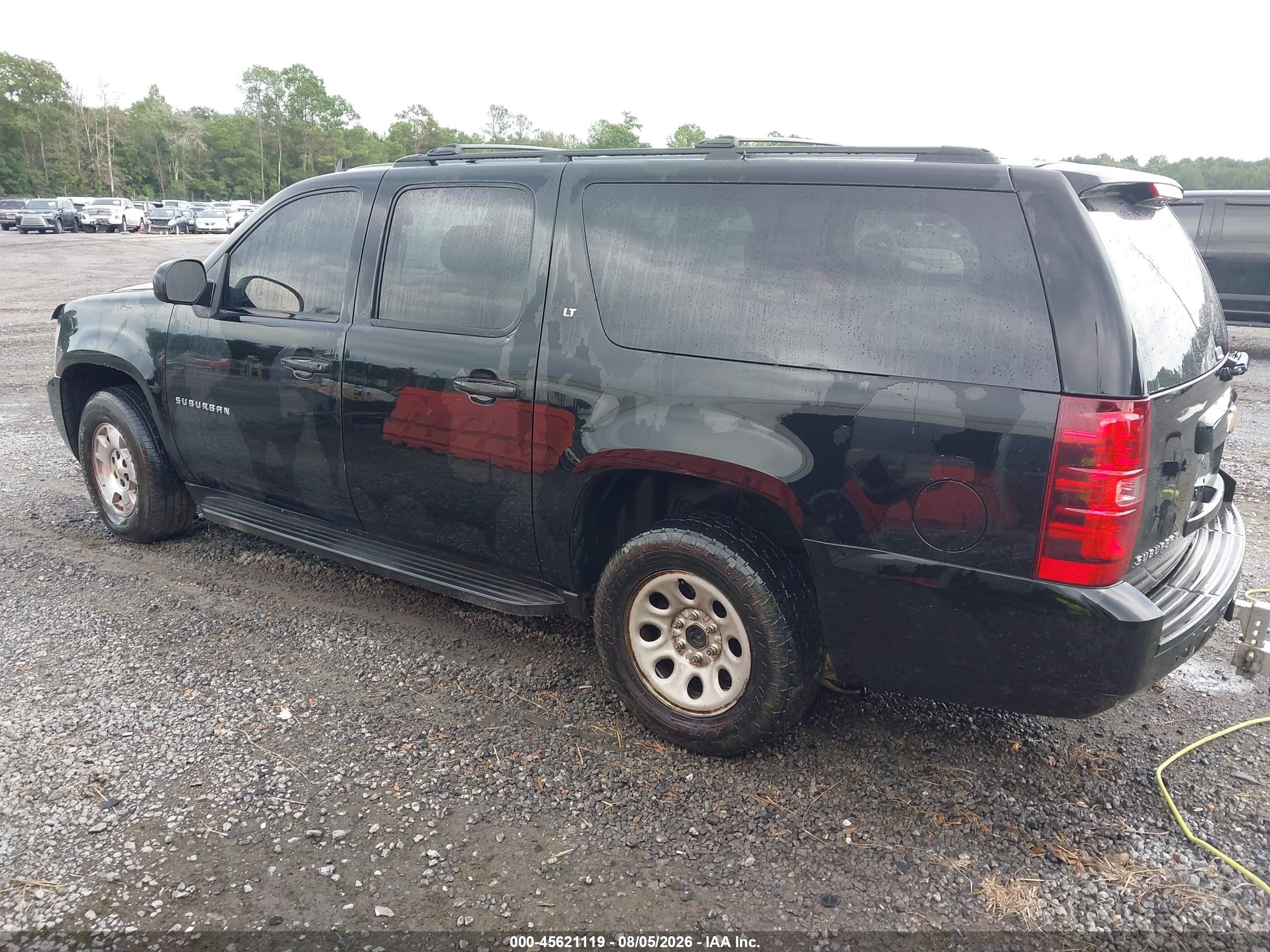 2014 Chevrolet Suburban Lt Black vin: 1GNSCJE06ER233129