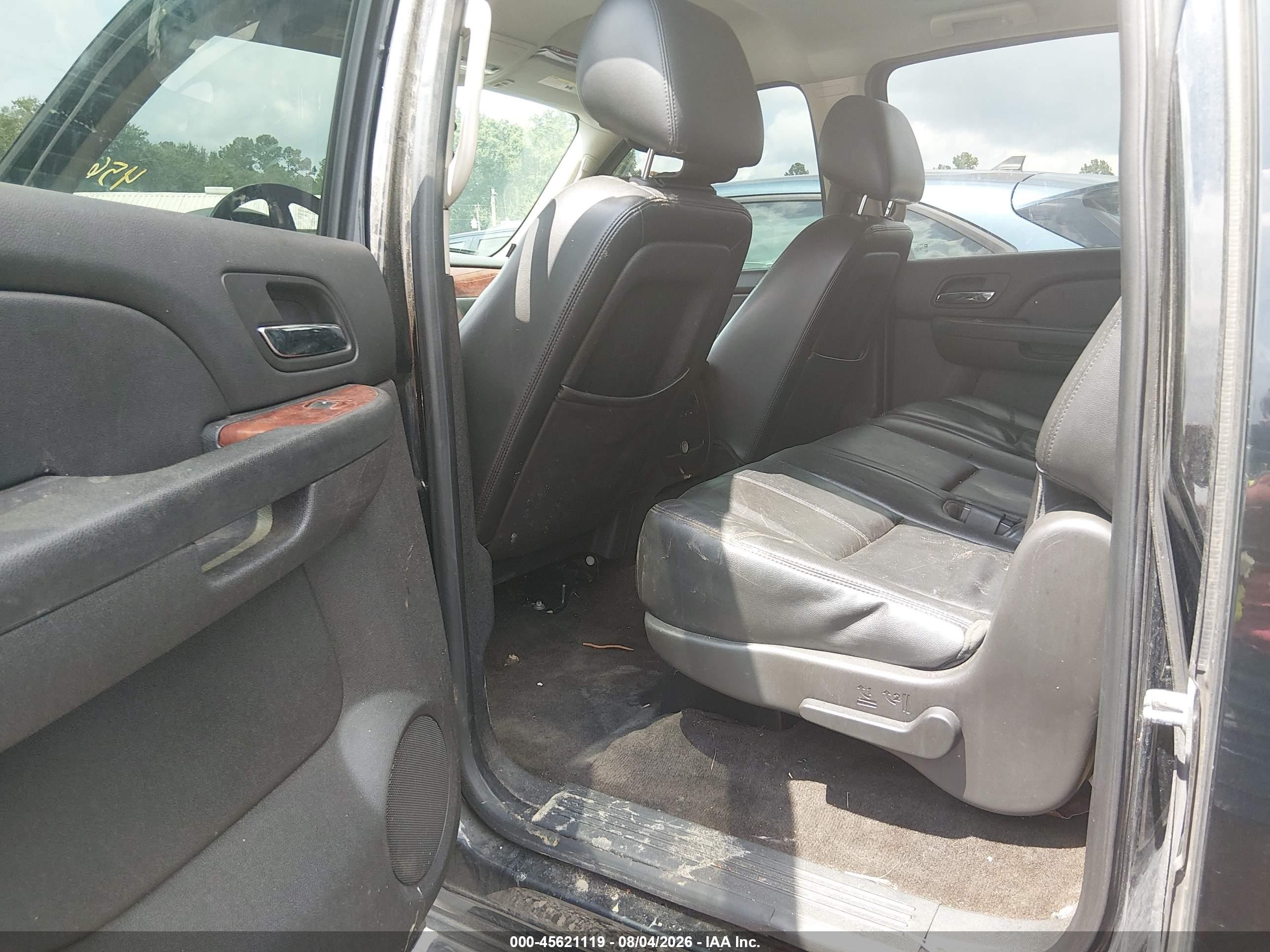 2014 Chevrolet Suburban Lt Black vin: 1GNSCJE06ER233129