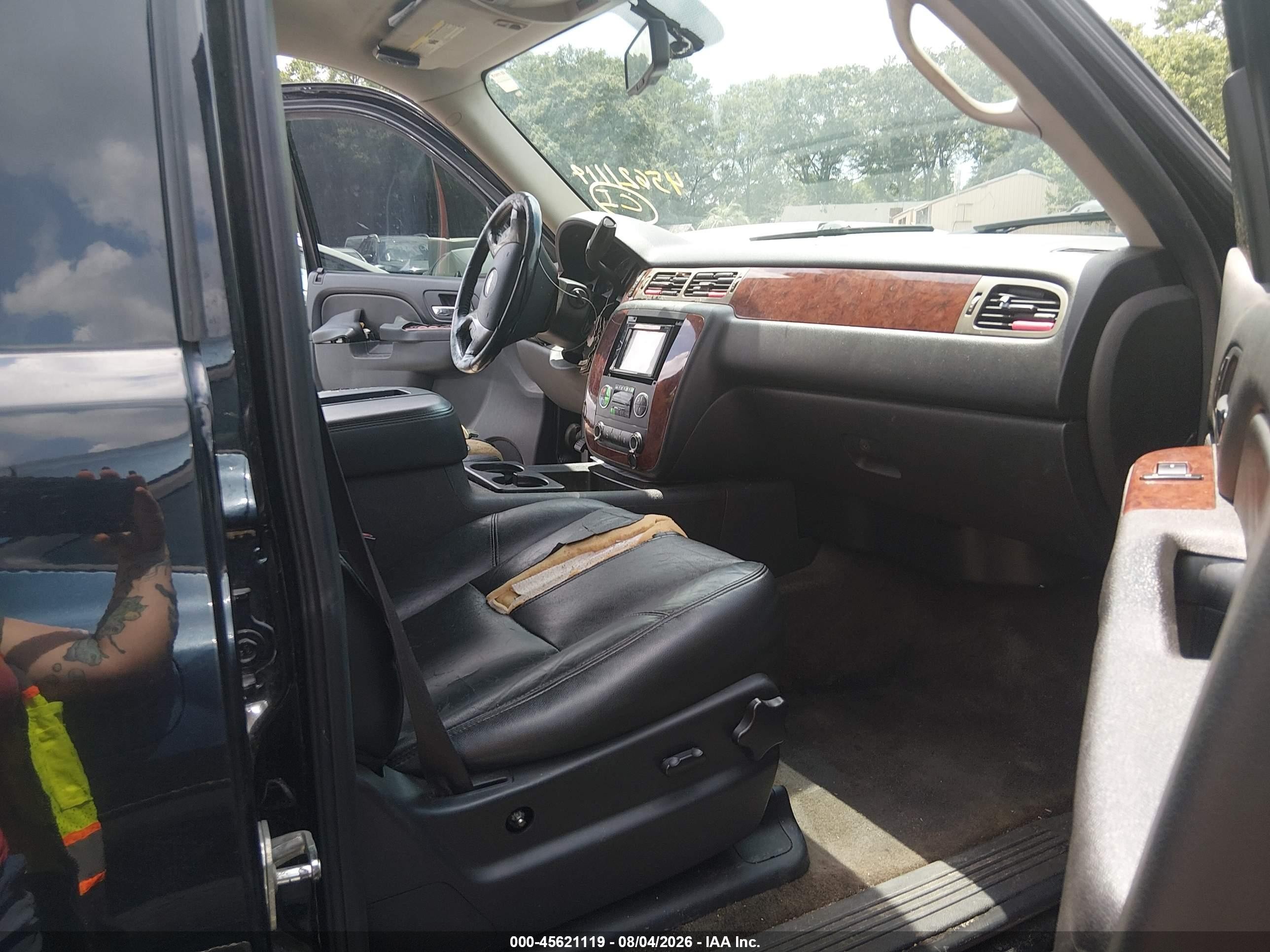 2014 Chevrolet Suburban Lt Black vin: 1GNSCJE06ER233129