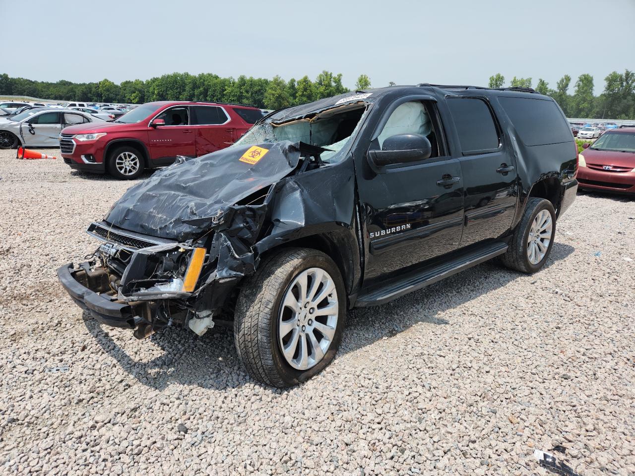 2011 Chevrolet Suburban C1500 Lt Black vin: 1GNSCJE07BR293688