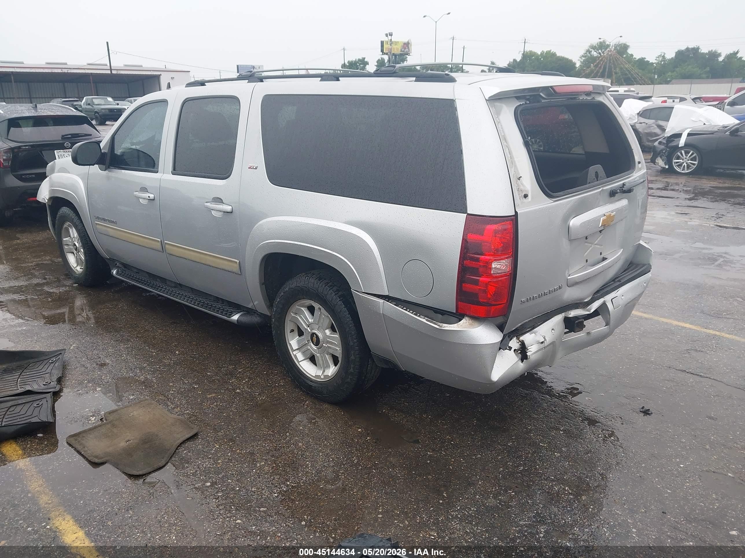 2013 Chevrolet Suburban 1500 Lt Gray vin: 1GNSCJE07DR221649