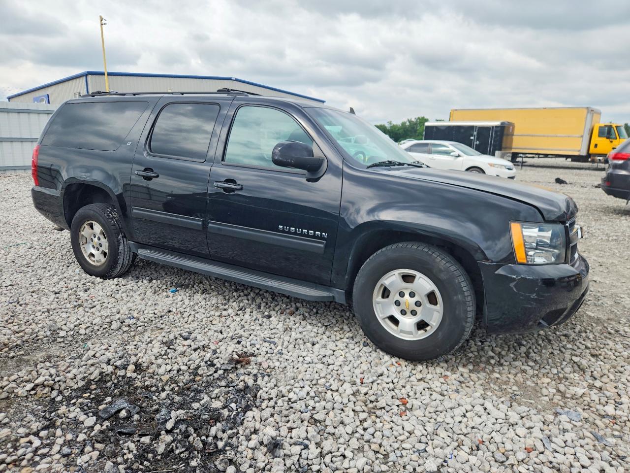 2014 Chevrolet Suburban C1500 Lt Black vin: 1GNSCJE07ER199489