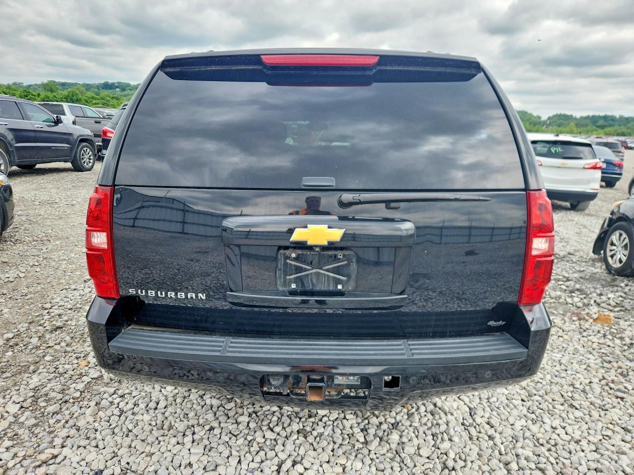 2014 Chevrolet Suburban C1500 Lt Black vin: 1GNSCJE07ER199489