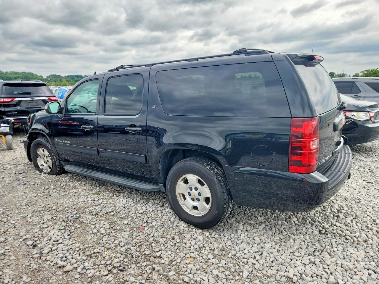 2014 Chevrolet Suburban C1500 Lt Black vin: 1GNSCJE07ER199489