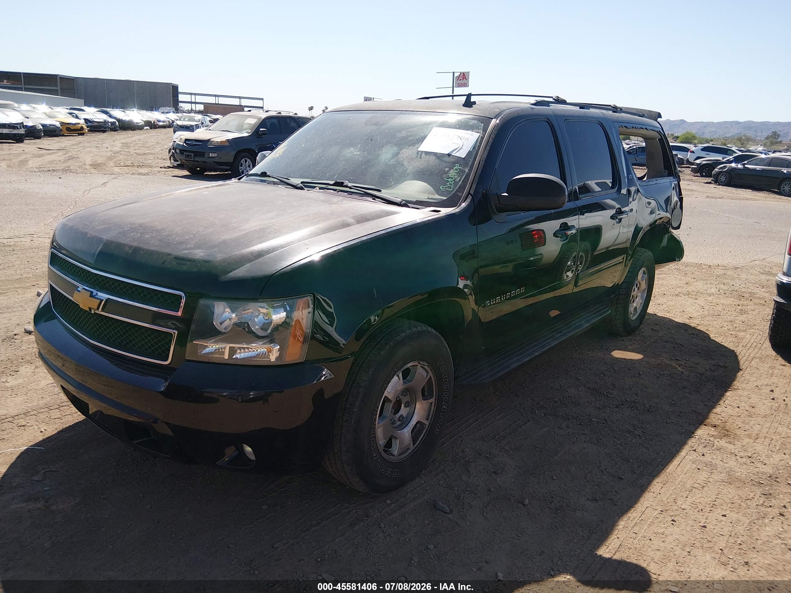 2014 Chevrolet Suburban Lt Черный vin: 1GNSCJE08ER108892