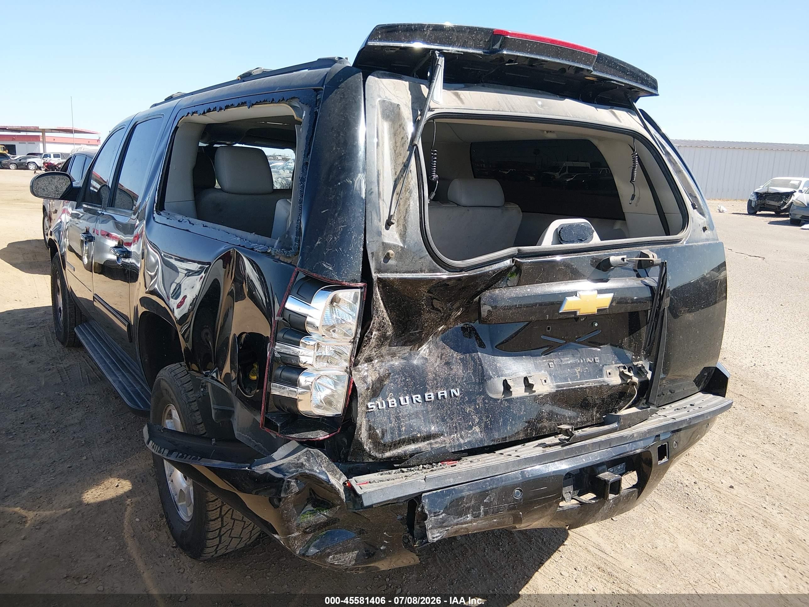 2014 Chevrolet Suburban Lt Черный vin: 1GNSCJE08ER108892