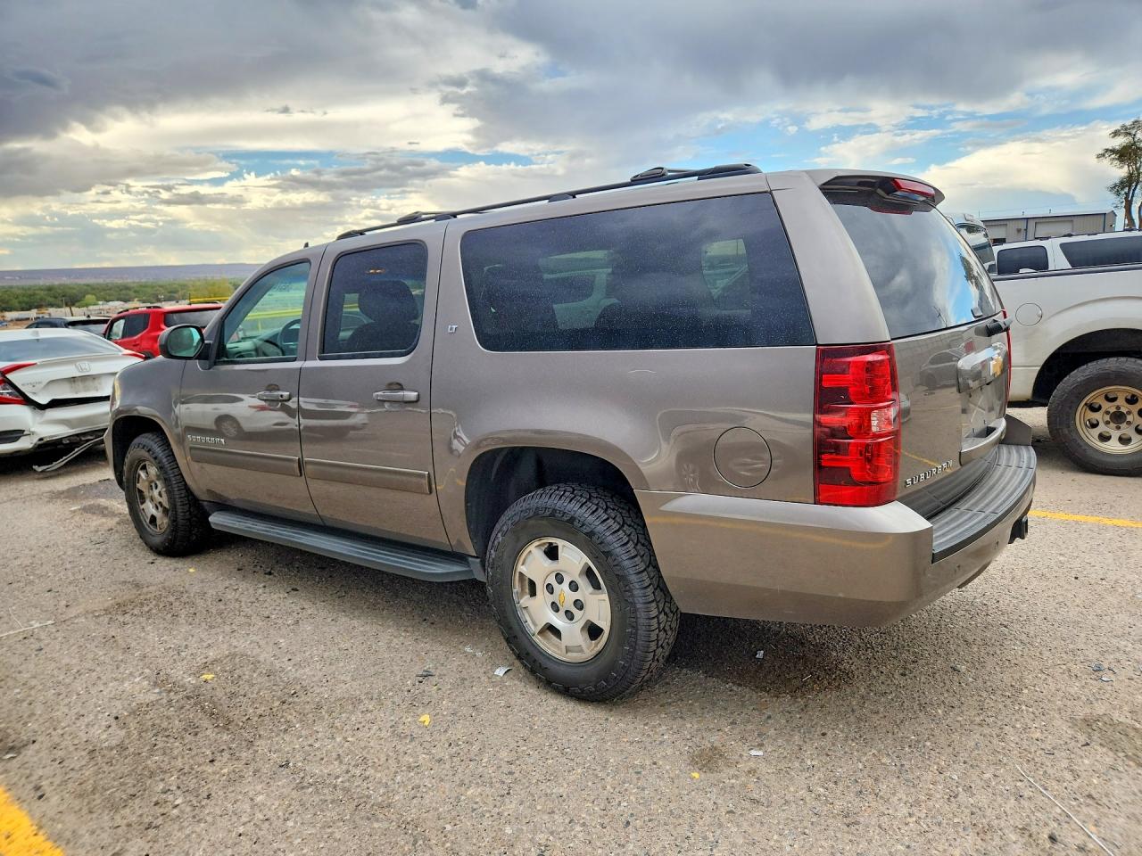 2014 Chevrolet Suburban C1500 Lt Brown vin: 1GNSCJE08ER241815